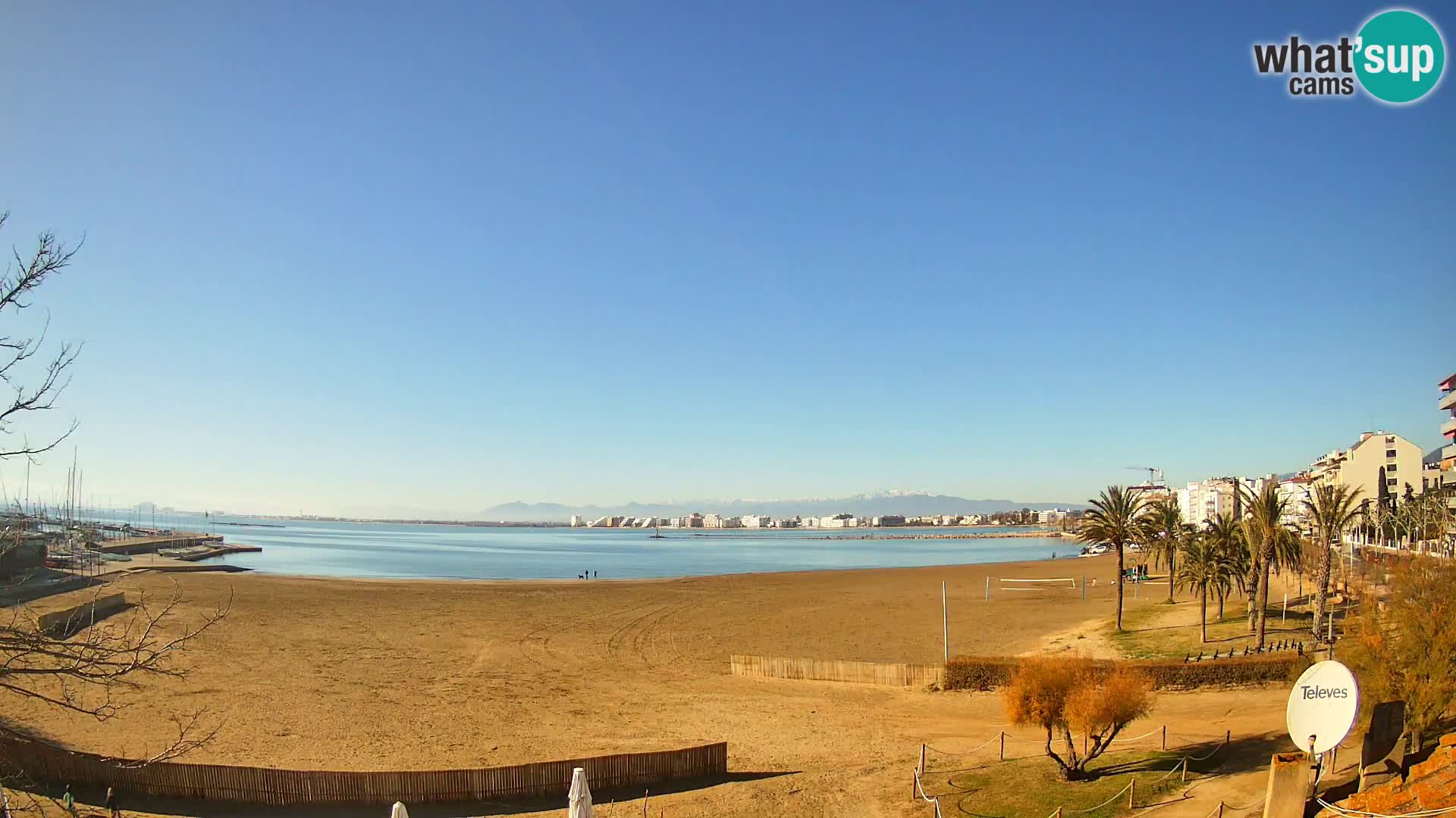 Webcam La Perola beach | ROSES | Costa Brava