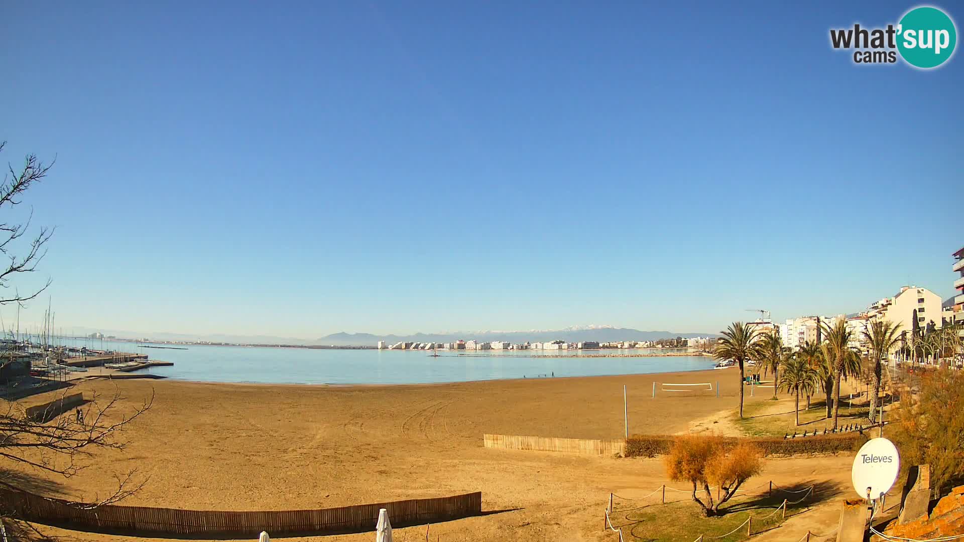 Webcam La Perola beach | ROSES | Costa Brava