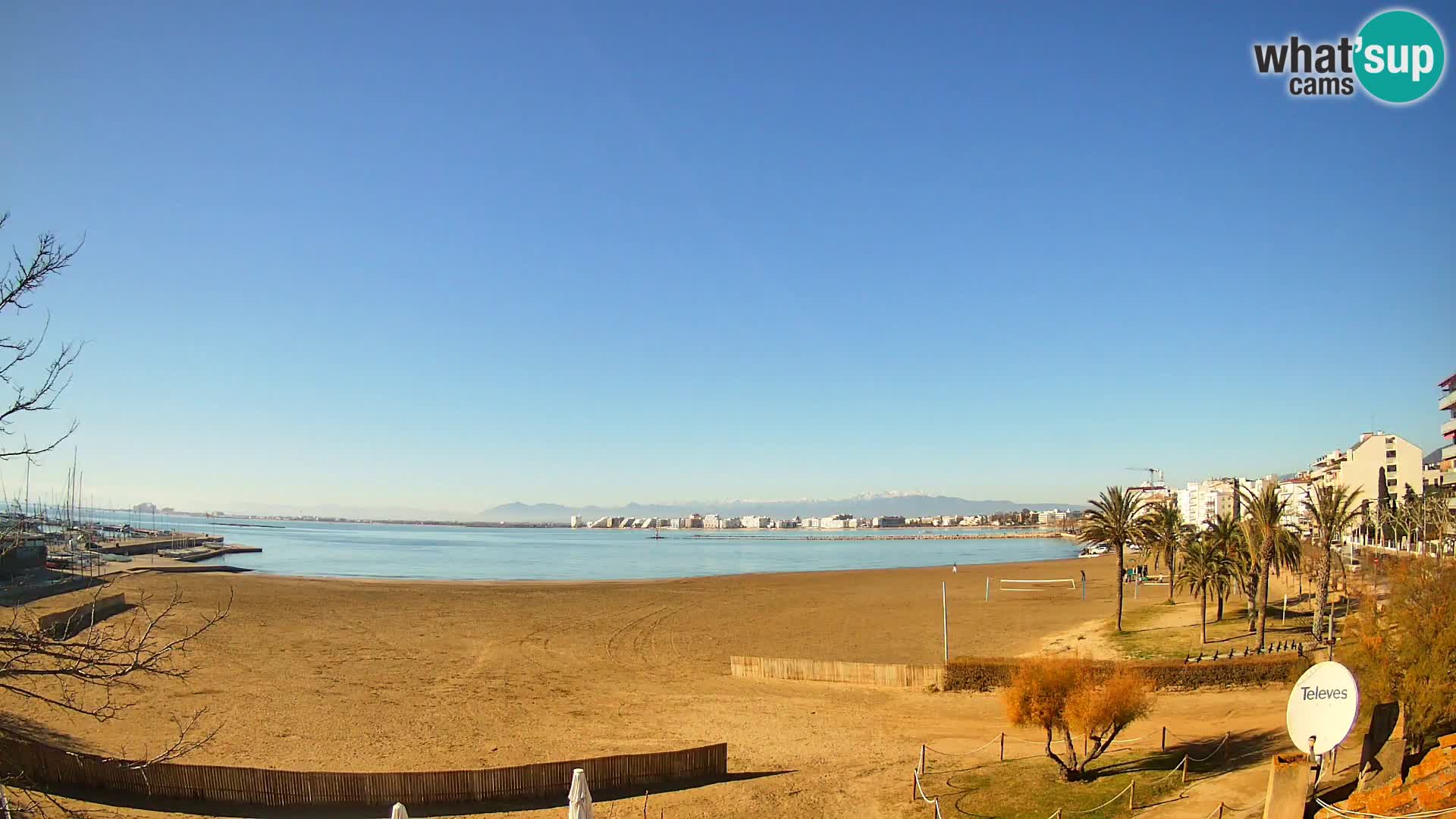 Webcam La Perola beach | ROSES | Costa Brava