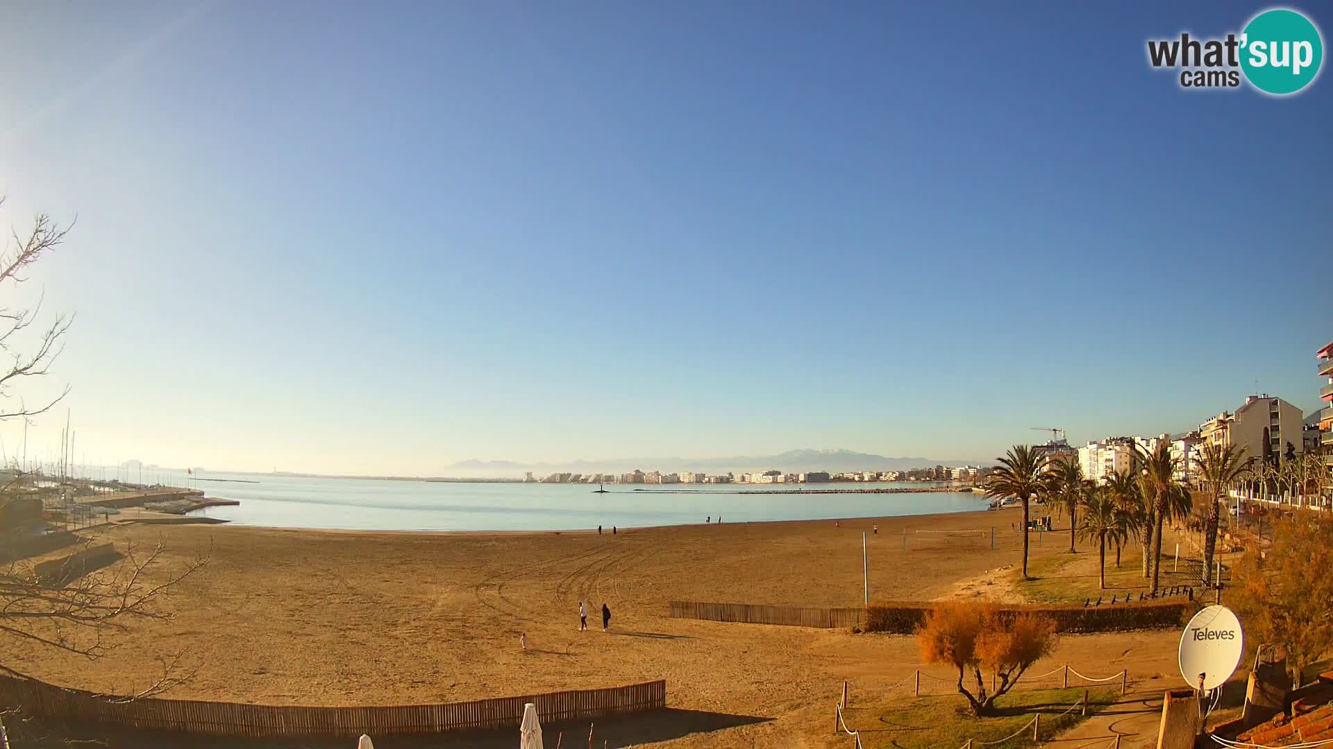 Webcam La Perola beach | ROSES | Costa Brava