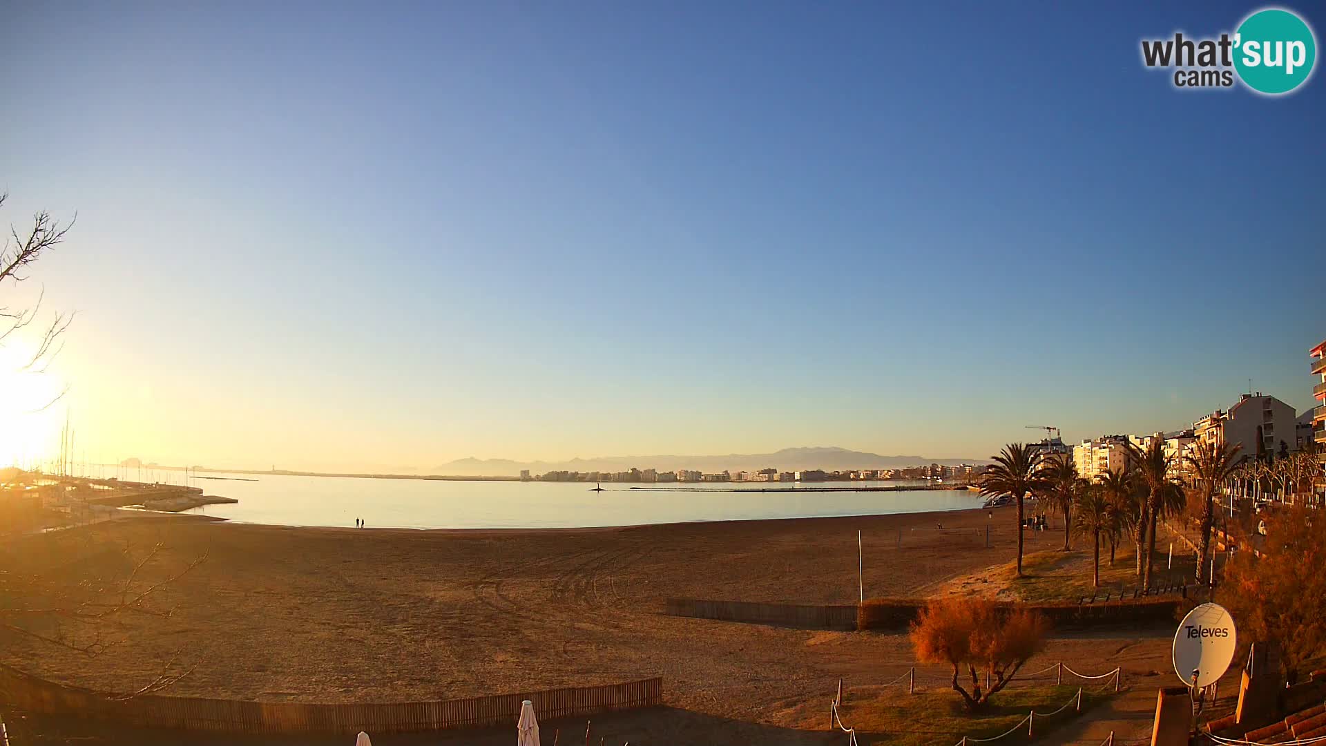 Webcam La Perola beach | ROSES | Costa Brava