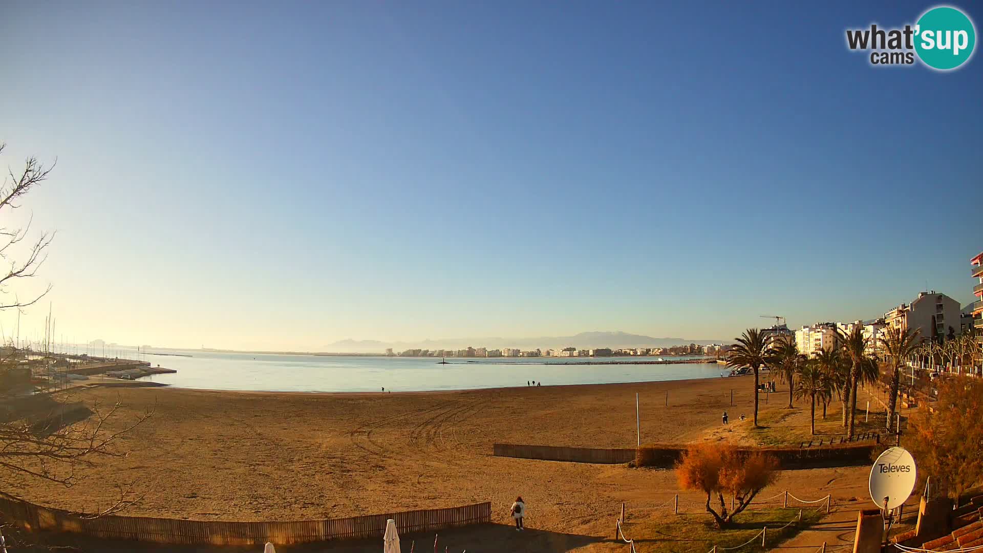 Webcam La Perola beach | ROSES | Costa Brava