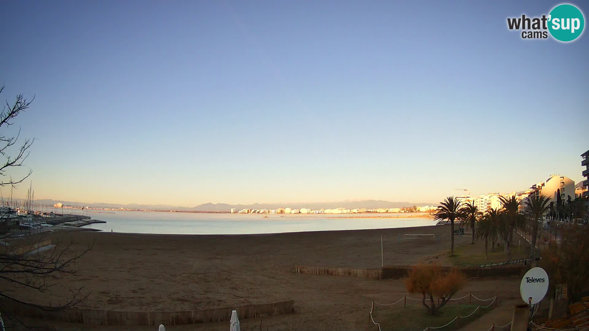 Webcam plage La Perola | ROSES | Costa Brava