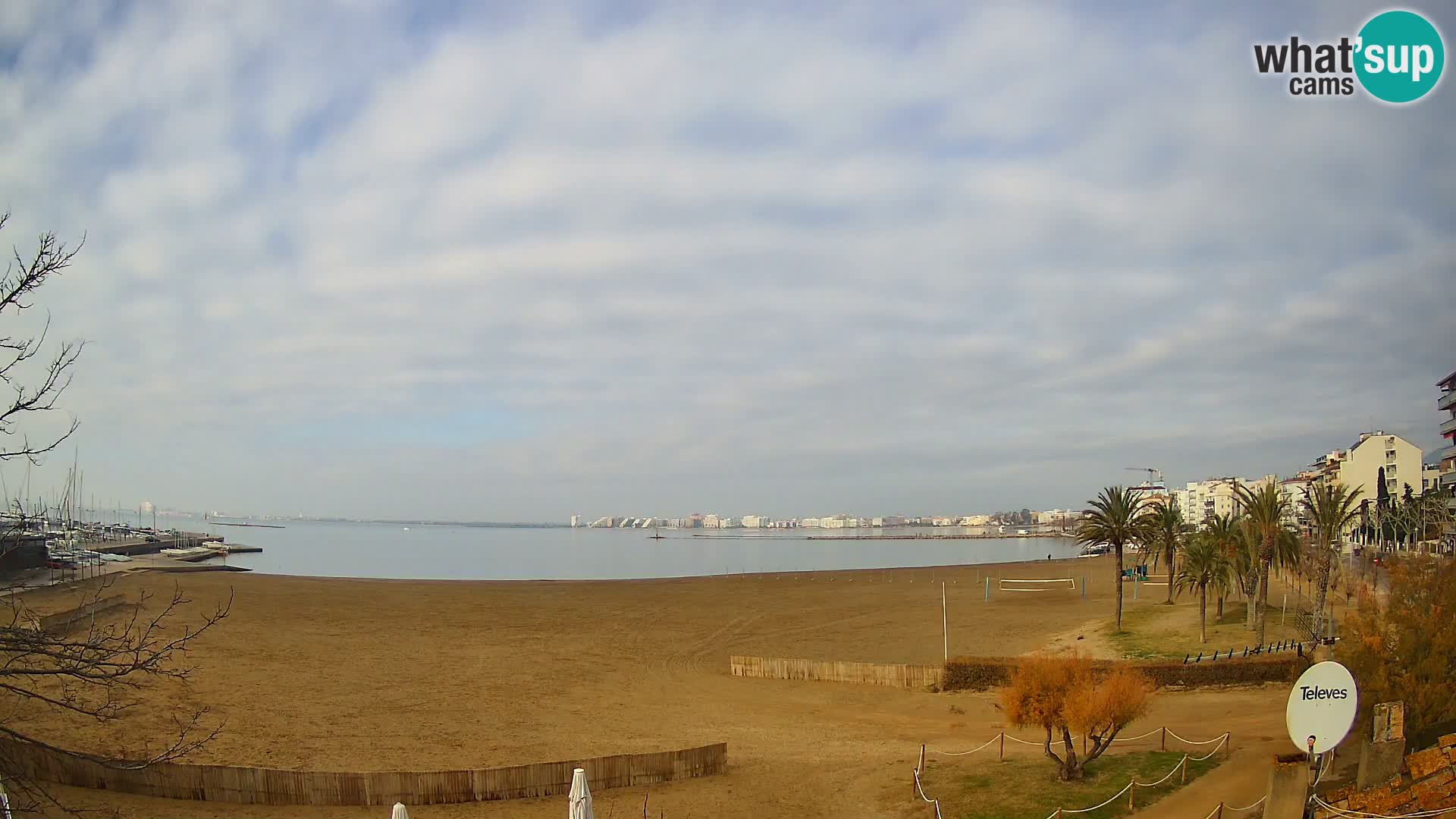 Webcam plage La Perola | ROSES | Costa Brava