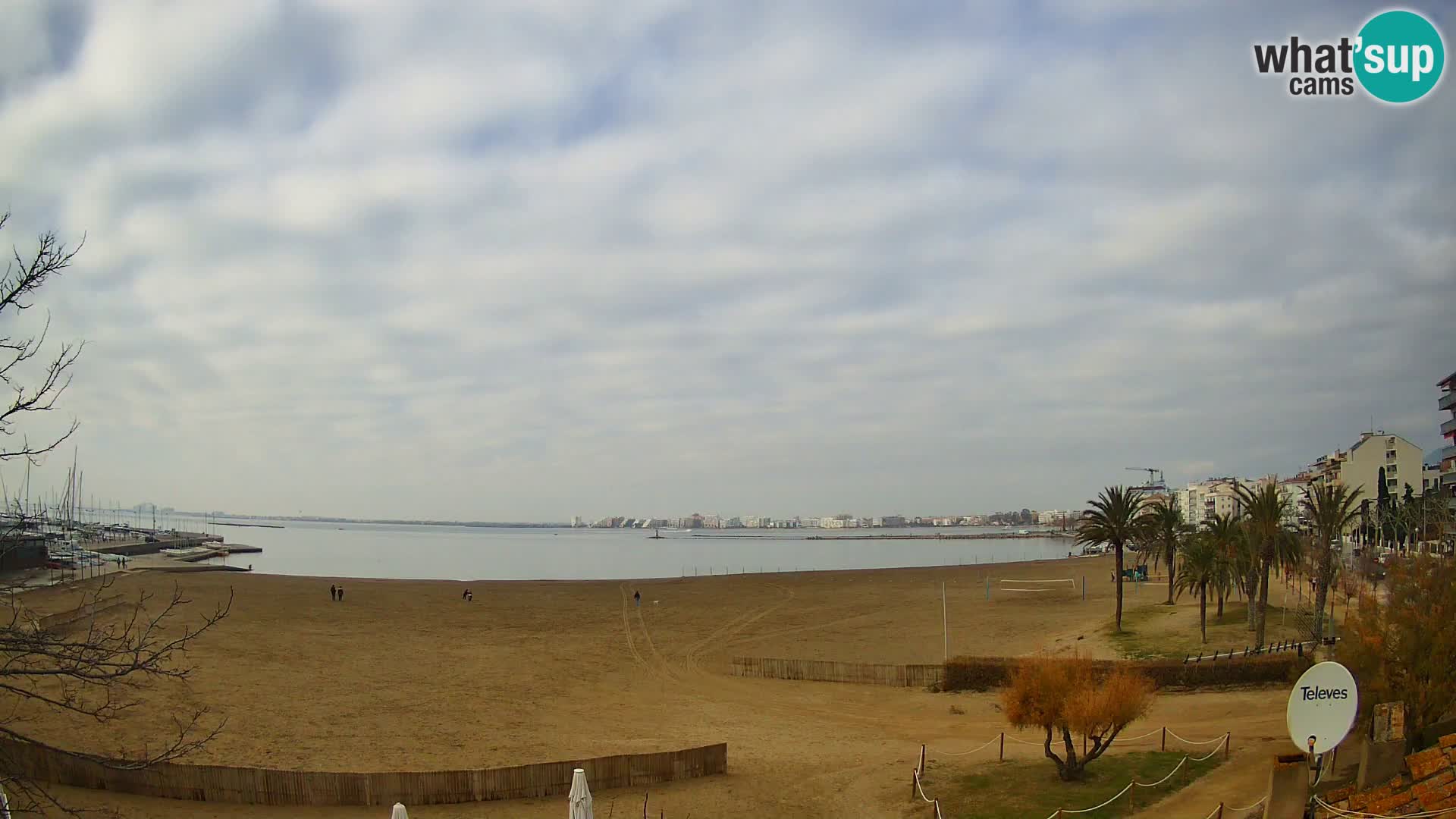 Webcam La Perola beach | ROSES | Costa Brava