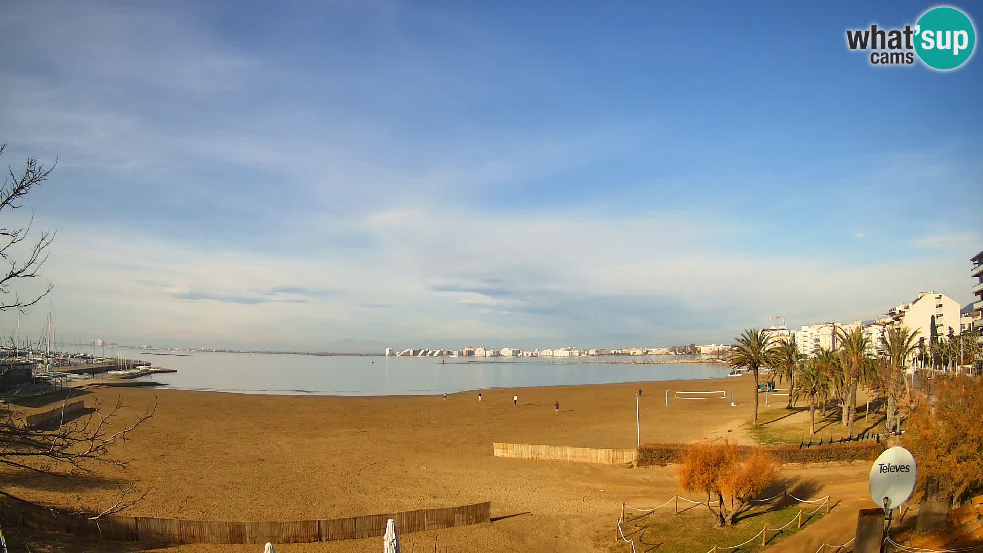 Webcam La Perola beach | ROSES | Costa Brava