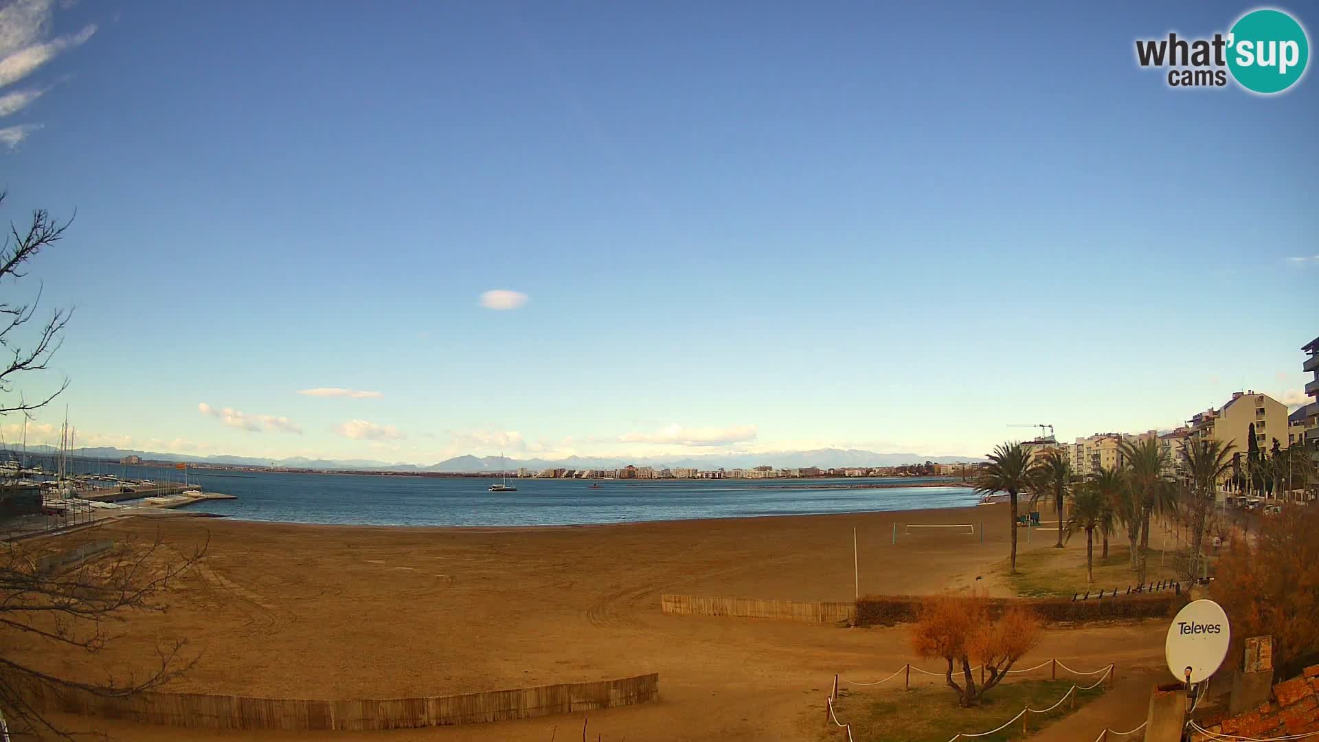 Webcam spiaggia La Perola | ROSES | Costa Brava