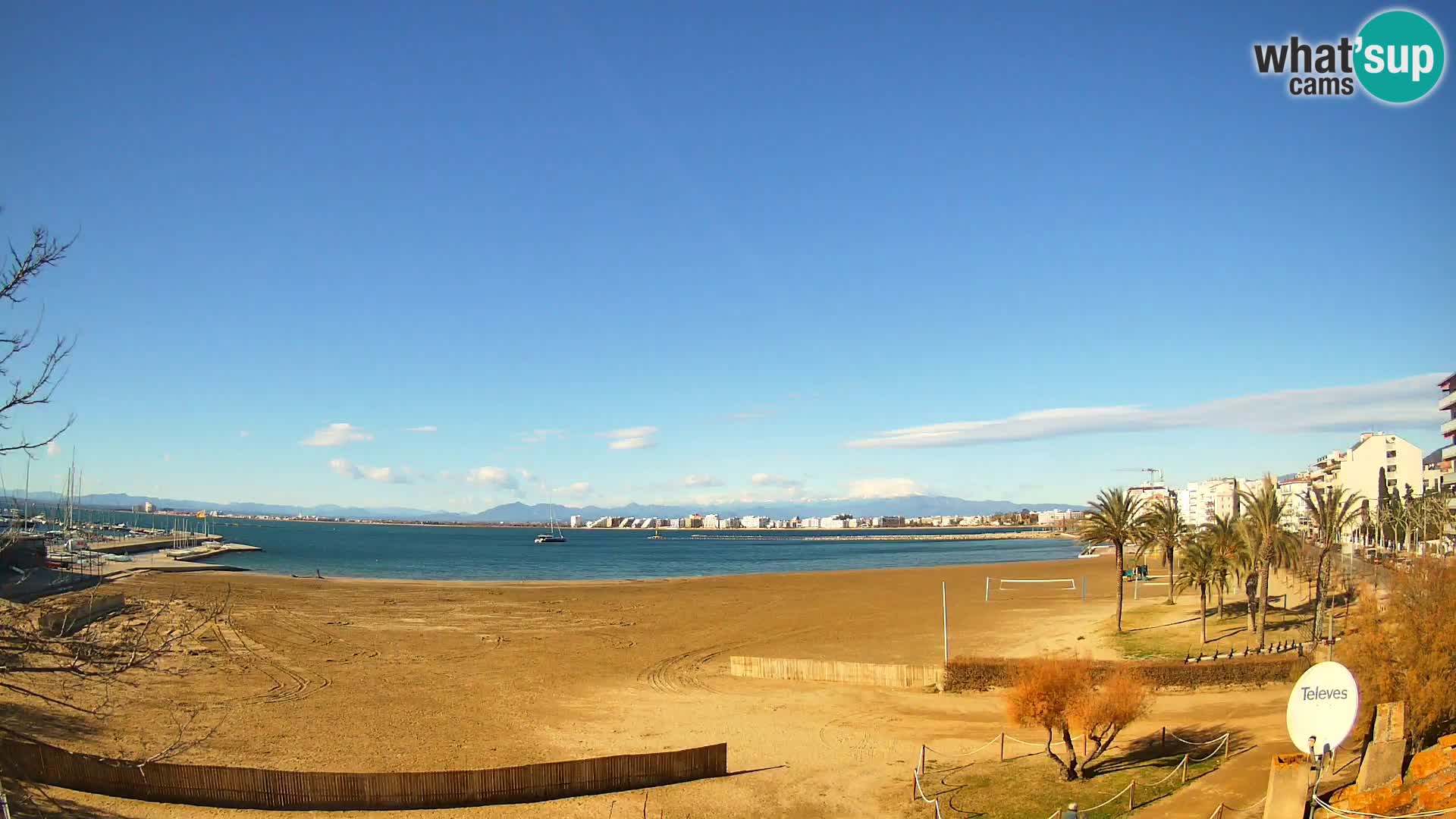 Webcam La Perola beach | ROSES | Costa Brava