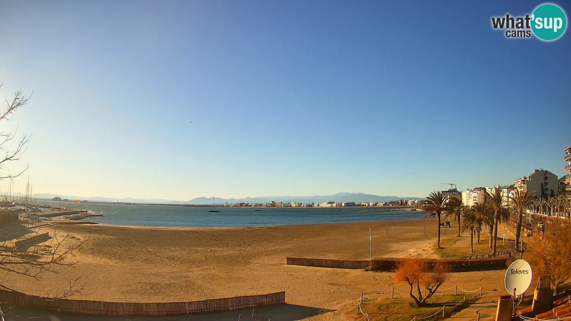 Webcam La Perola beach | ROSES | Costa Brava