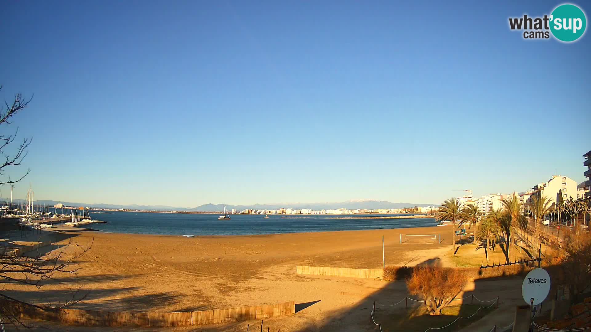 Webcam spiaggia La Perola | ROSES | Costa Brava