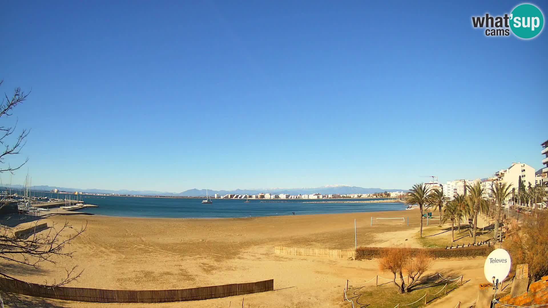 Webcam La Perola beach | ROSES | Costa Brava