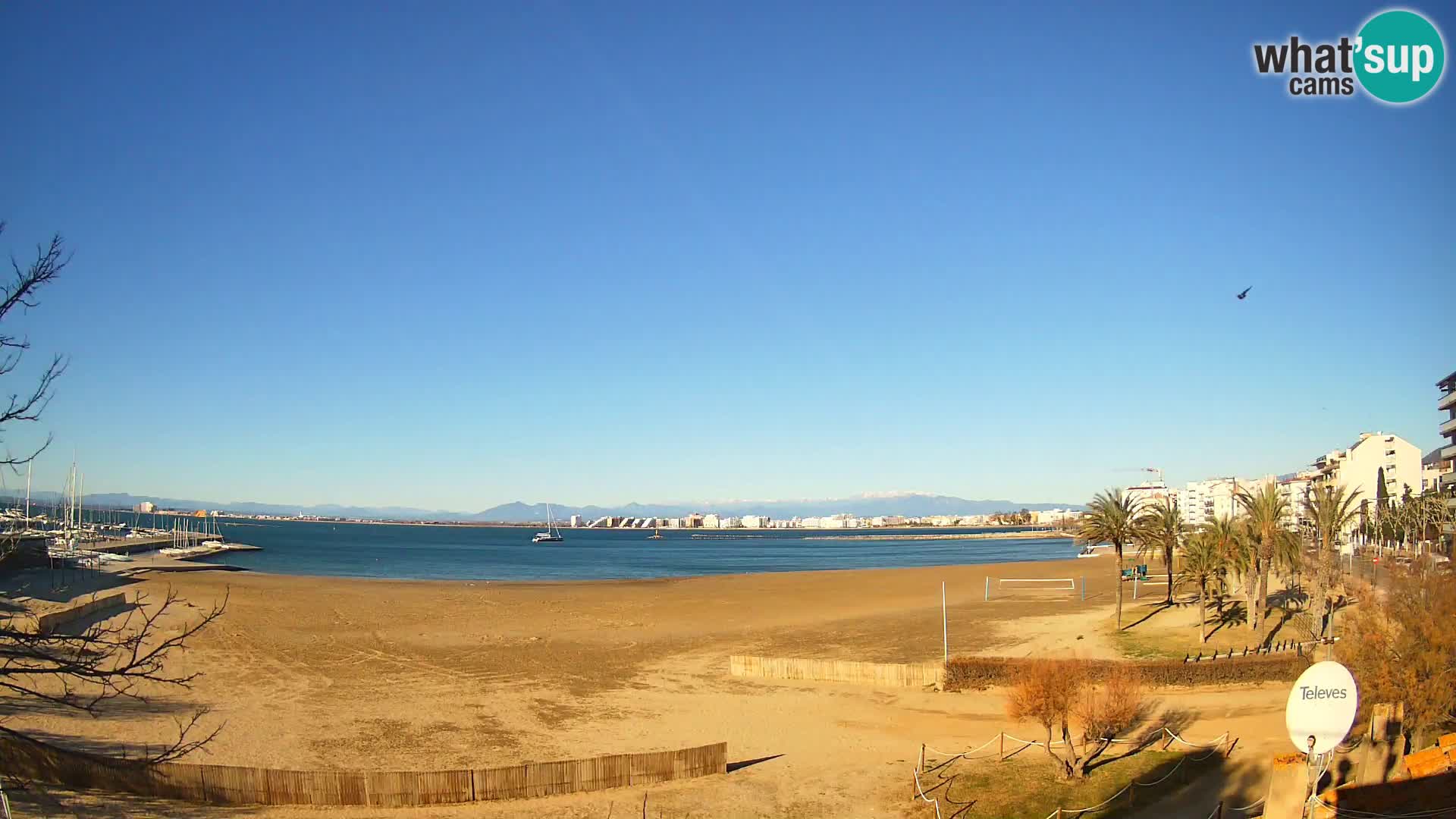 Webcam spiaggia La Perola | ROSES | Costa Brava