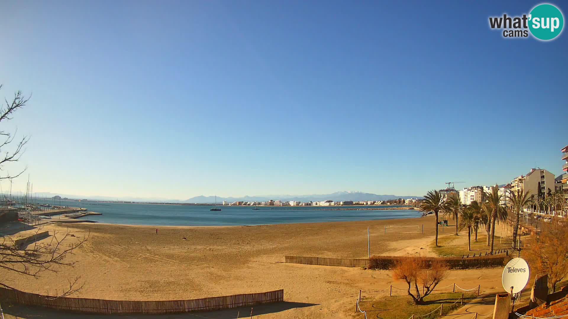 Webcam La Perola beach | ROSES | Costa Brava