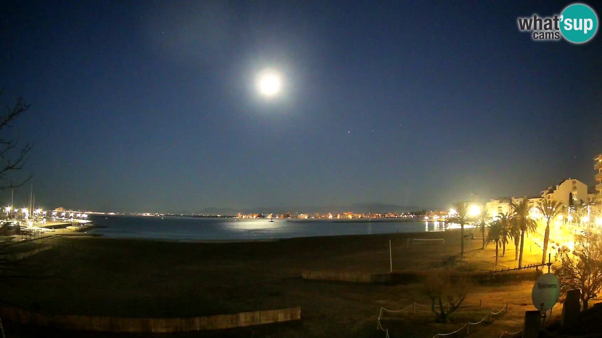 Webcam La Perola beach | ROSES | Costa Brava