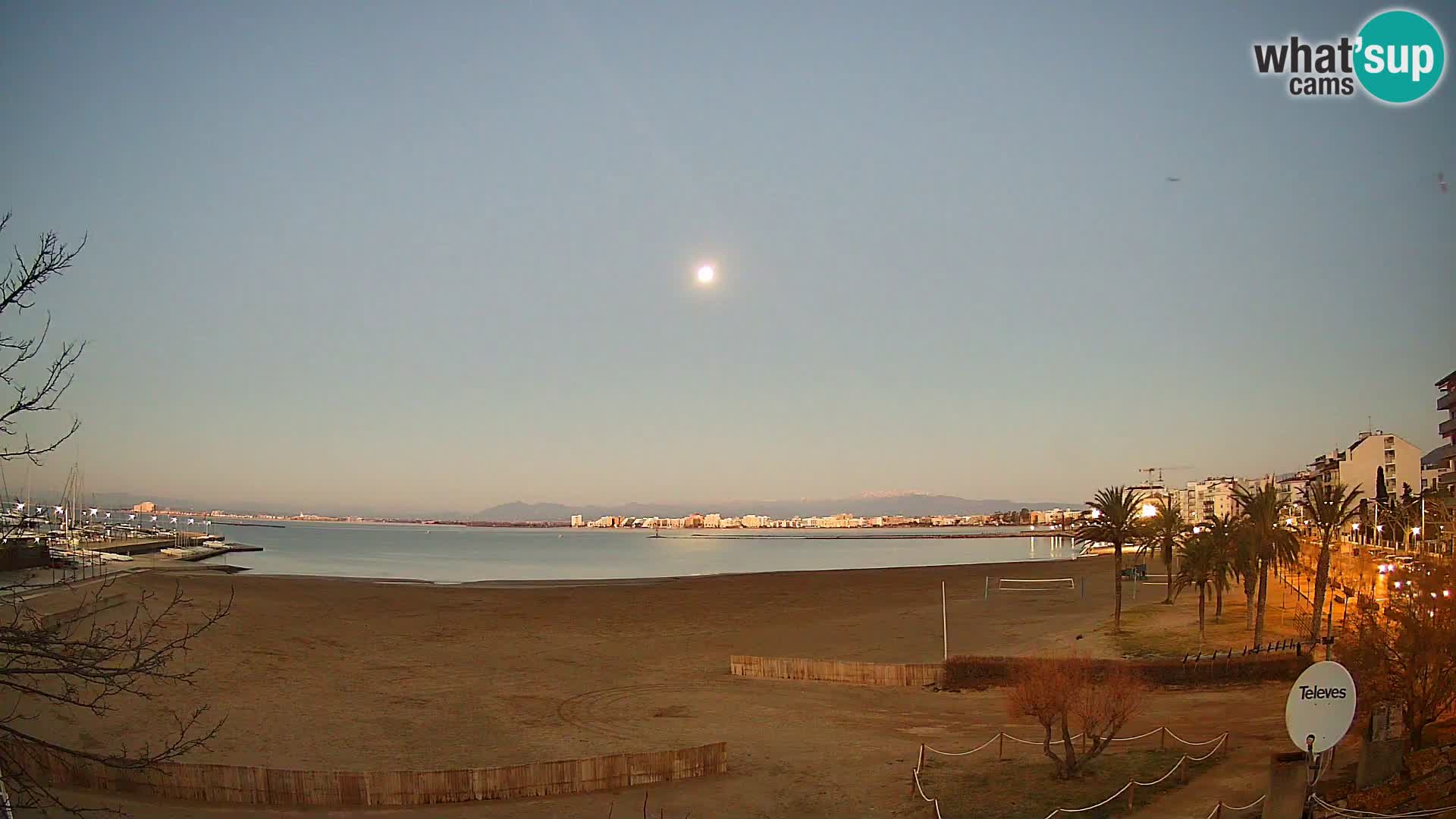 Webcam La Perola beach | ROSES | Costa Brava