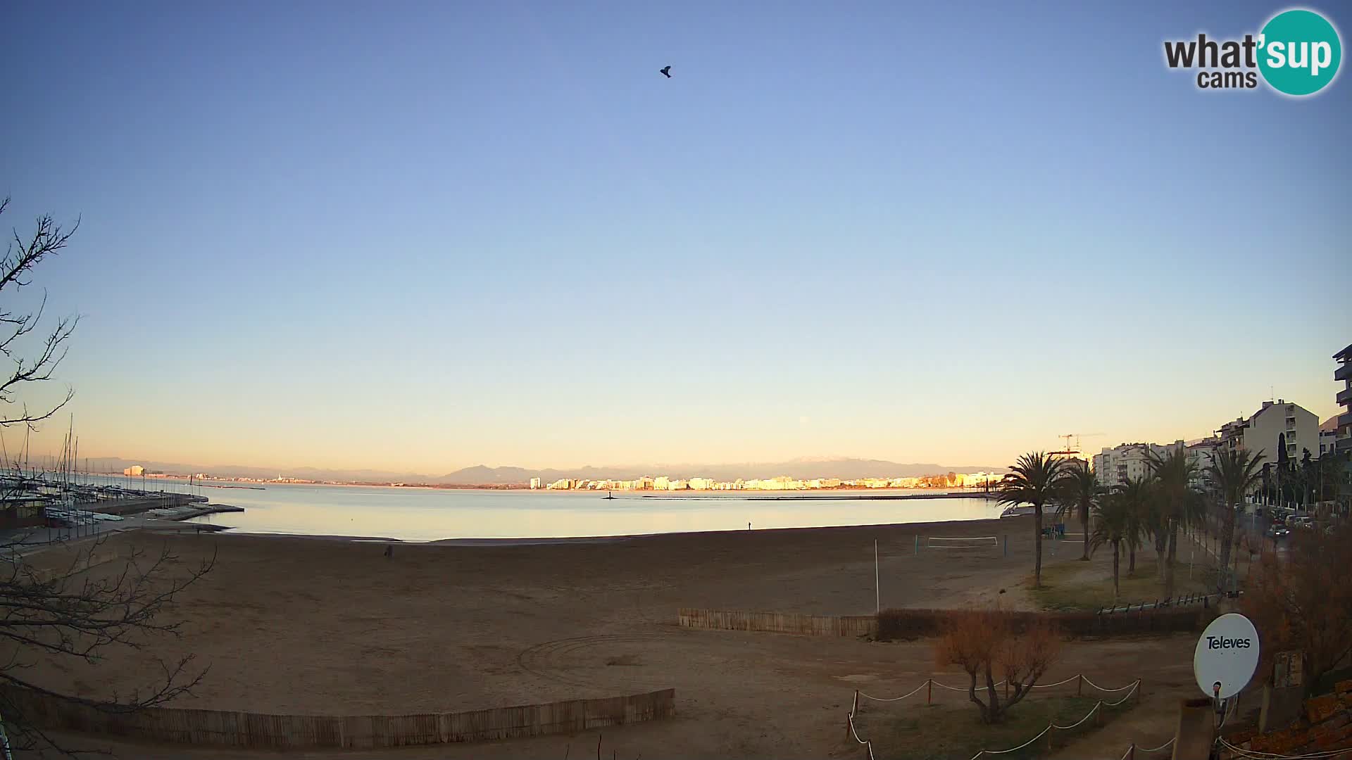 Webcam La Perola beach | ROSES | Costa Brava