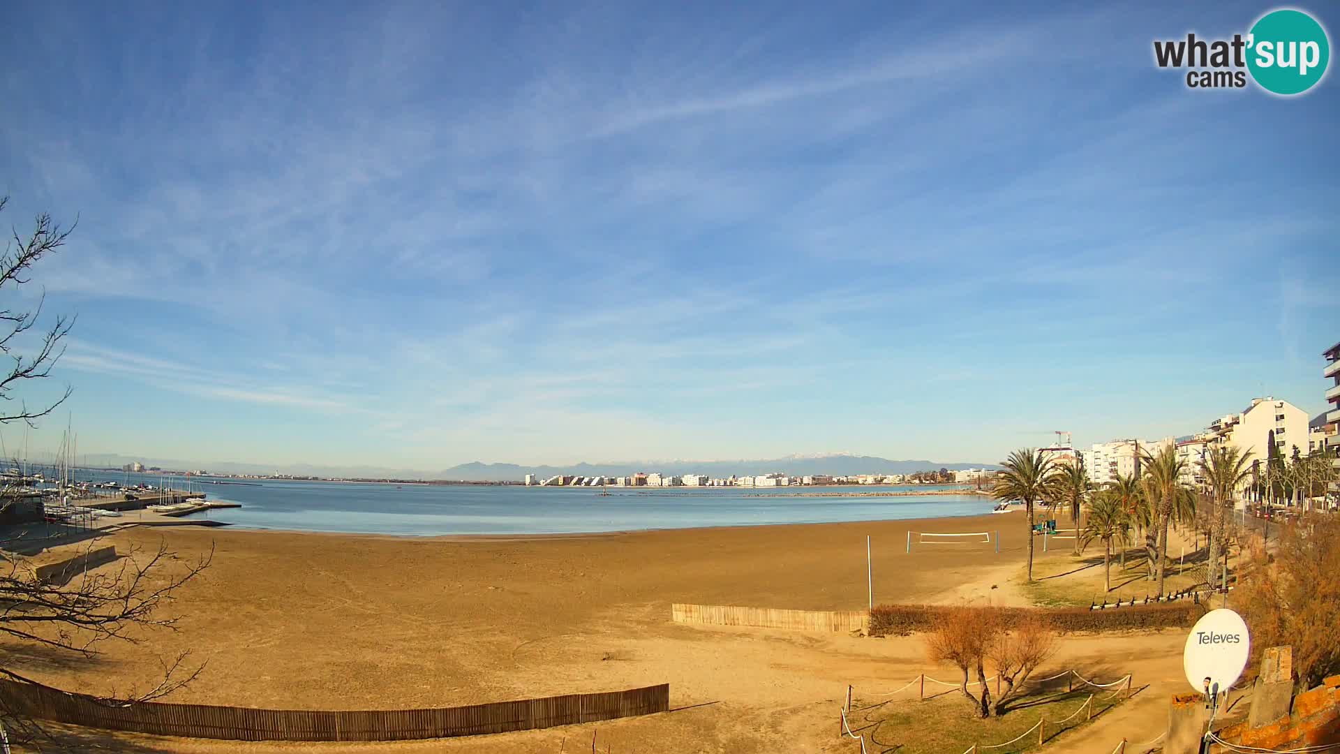 Webcam La Perola beach | ROSES | Costa Brava