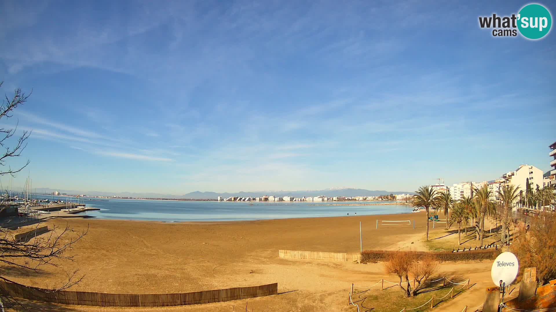 Webcam La Perola beach | ROSES | Costa Brava