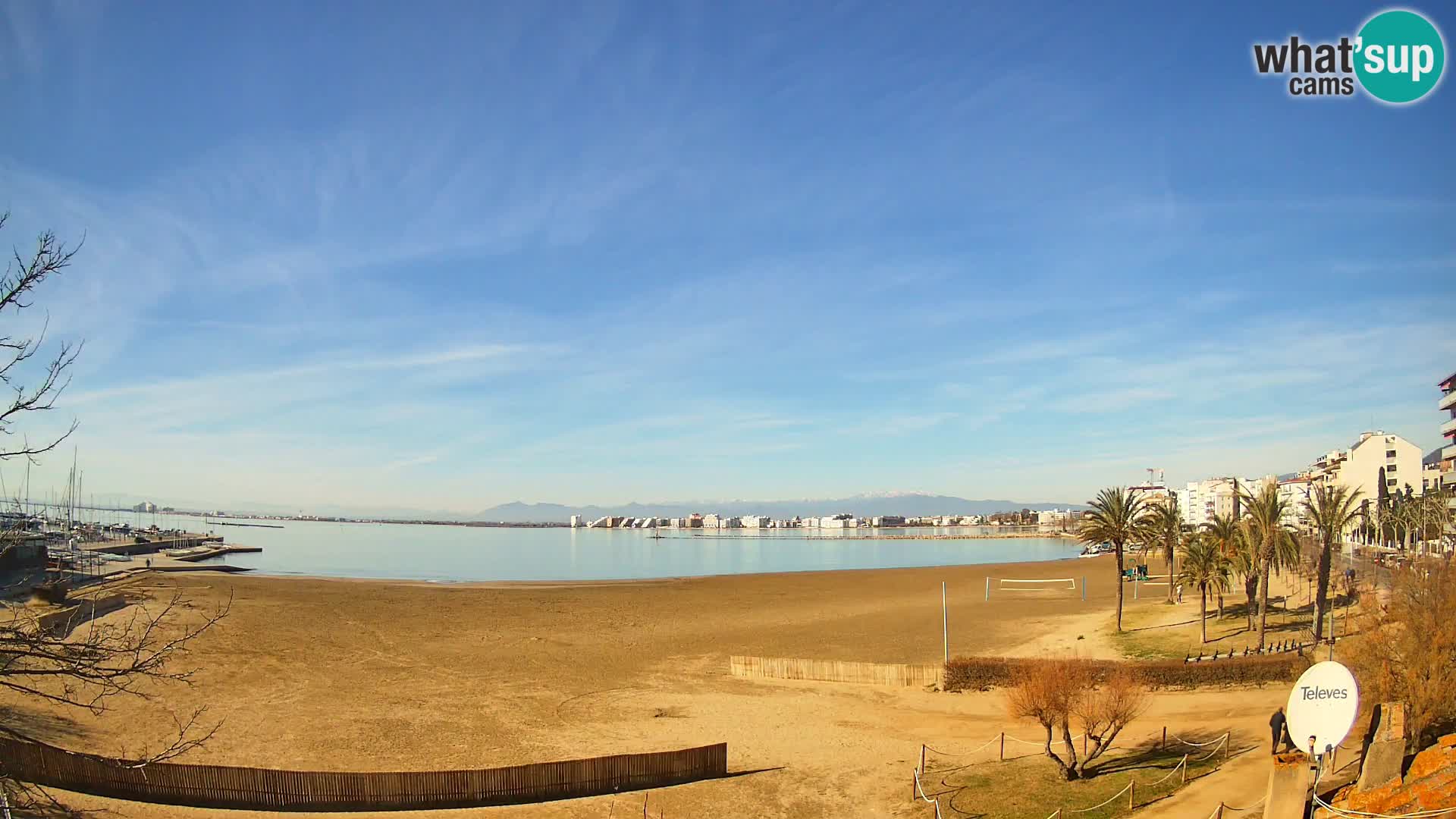 Webcam La Perola beach | ROSES | Costa Brava