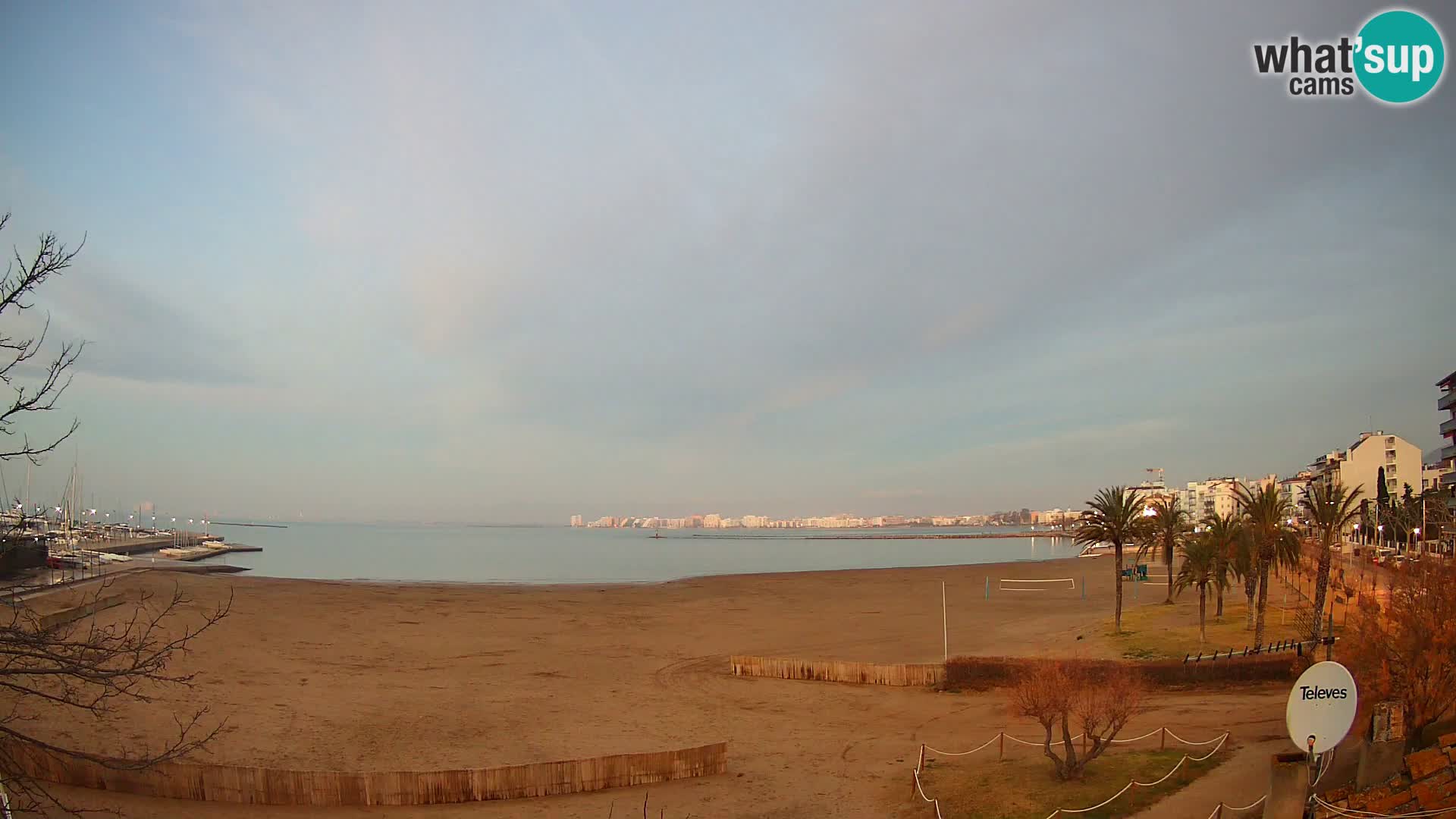 Webcam La Perola beach | ROSES | Costa Brava