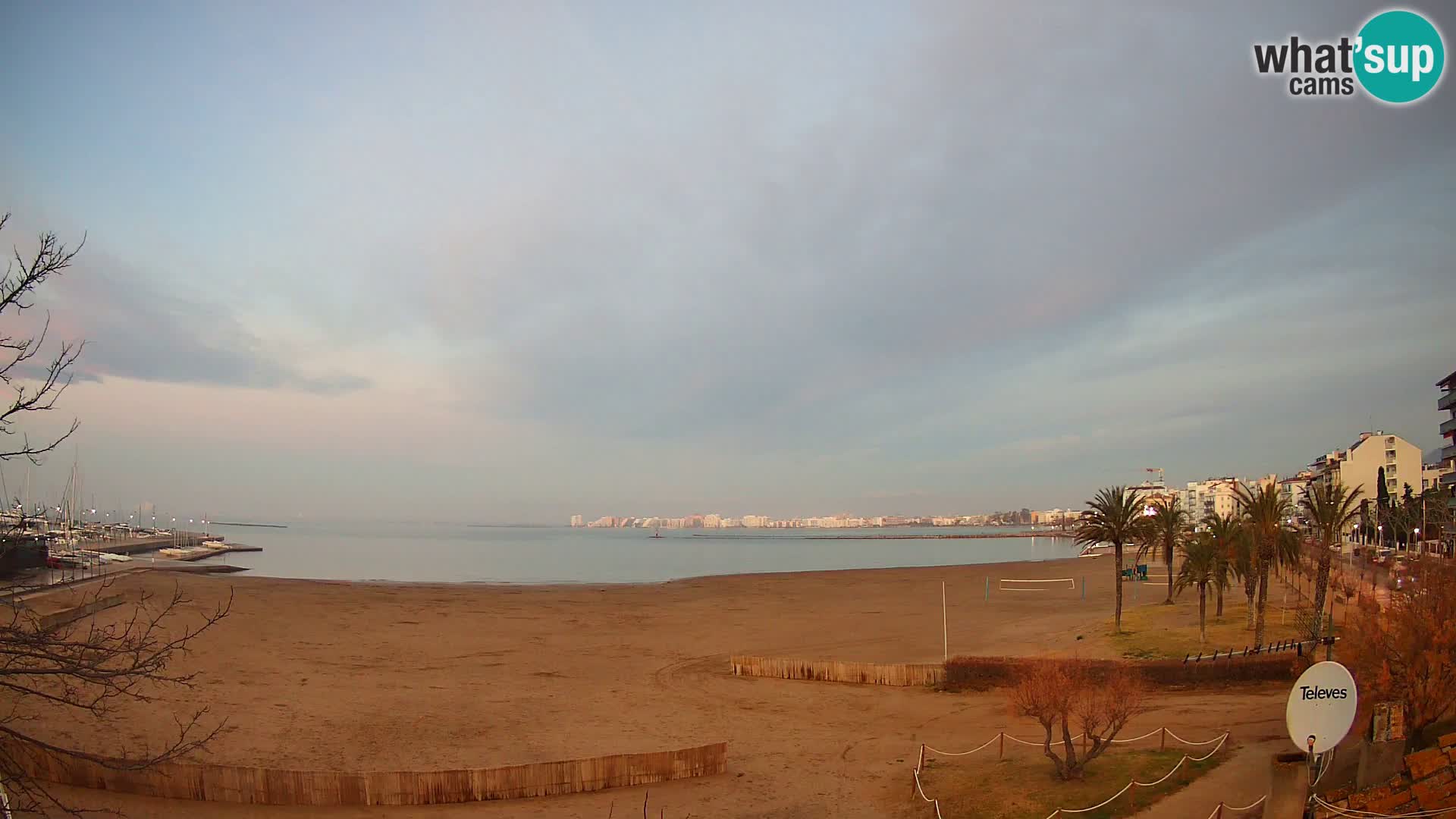 Webcam La Perola beach | ROSES | Costa Brava