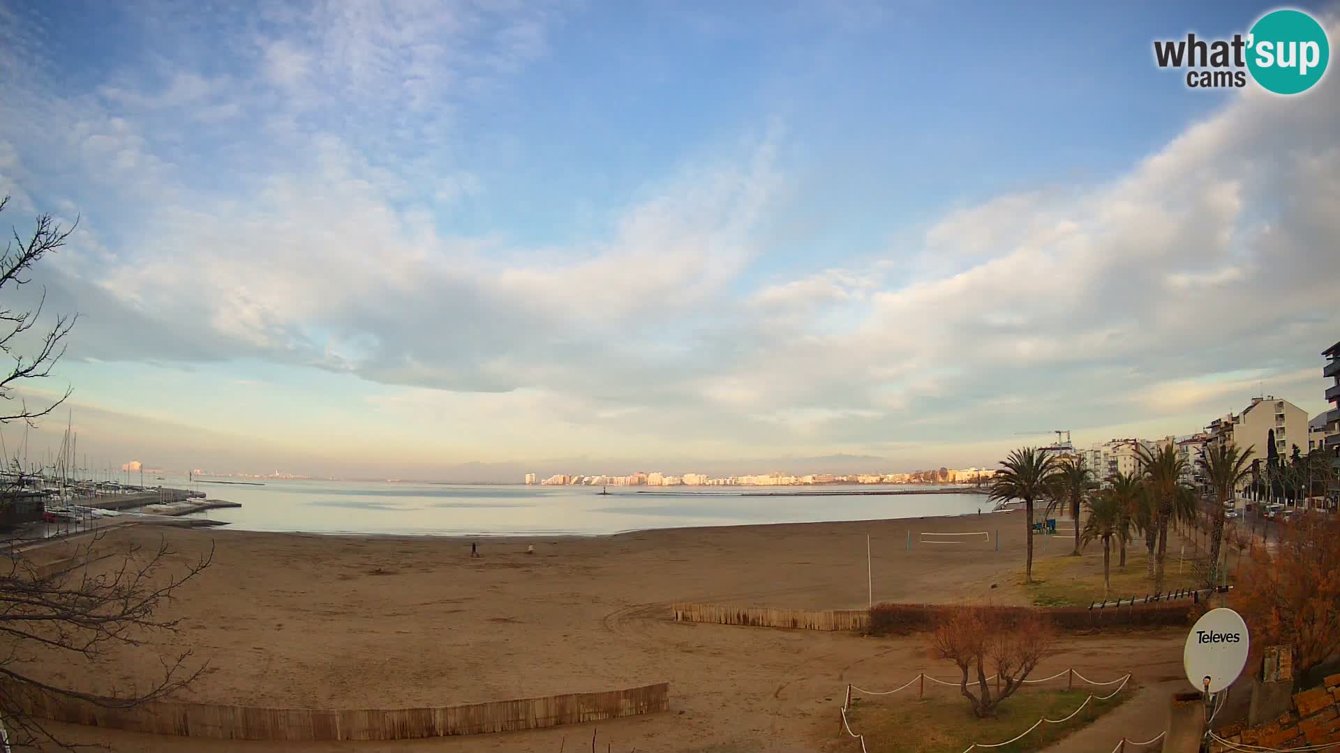 Webcam La Perola beach | ROSES | Costa Brava