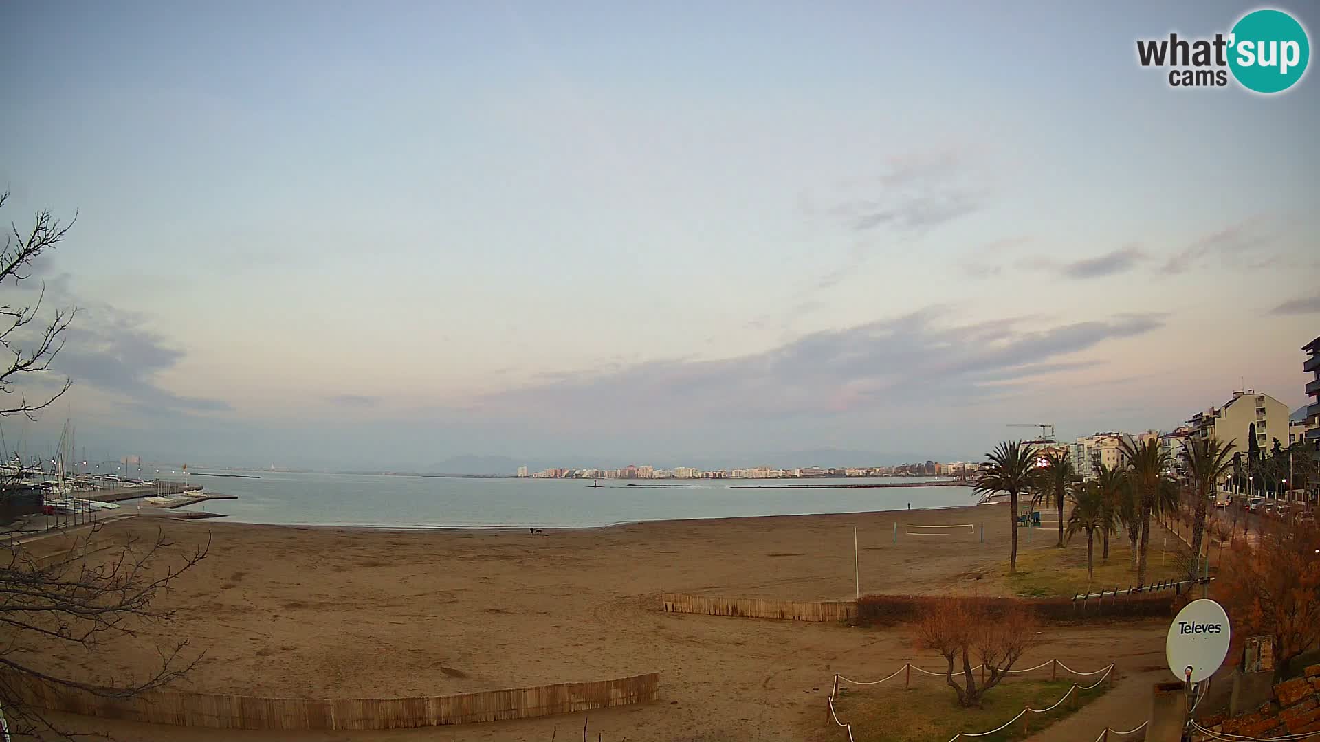 Webcam La Perola beach | ROSES | Costa Brava