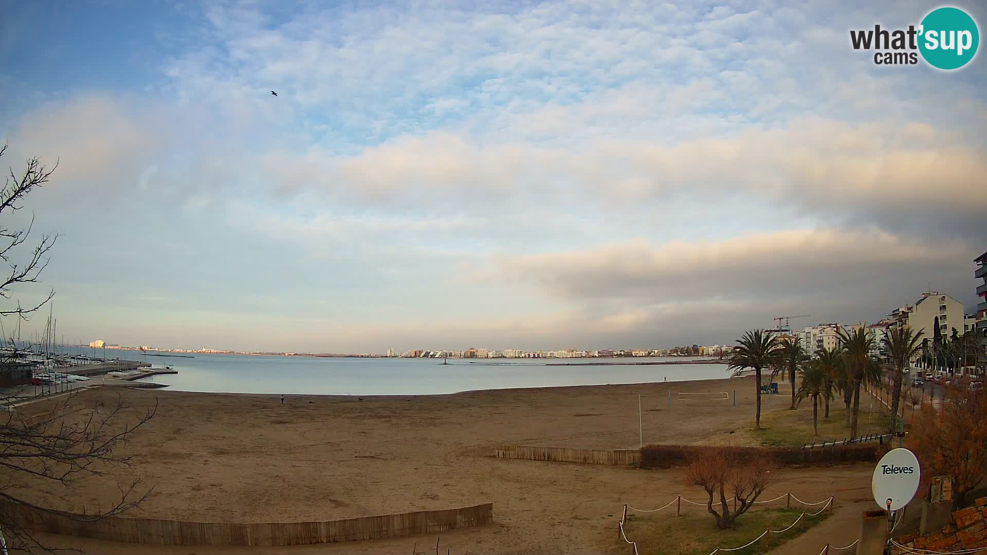 Webcam La Perola beach | ROSES | Costa Brava