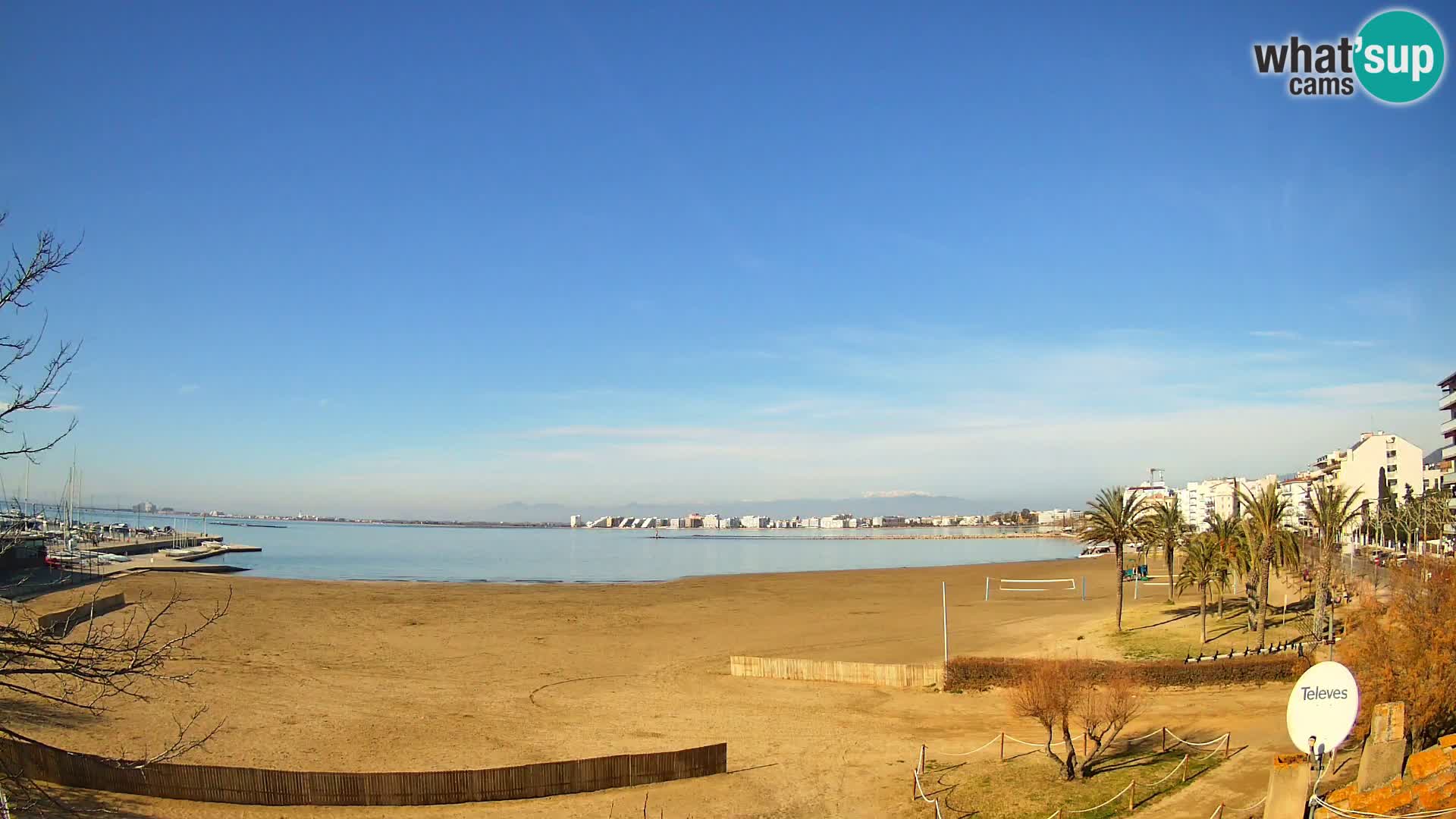 Webcam spiaggia La Perola | ROSES | Costa Brava