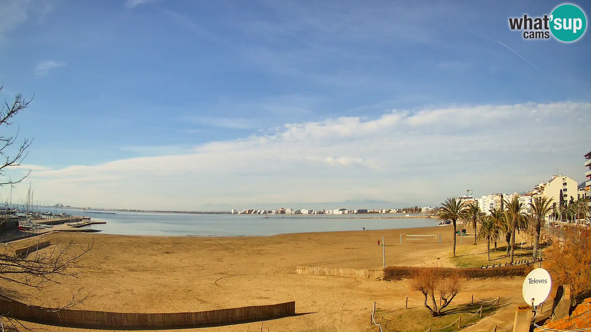 Webcam Strand La Perola | ROSES | Costa Brava