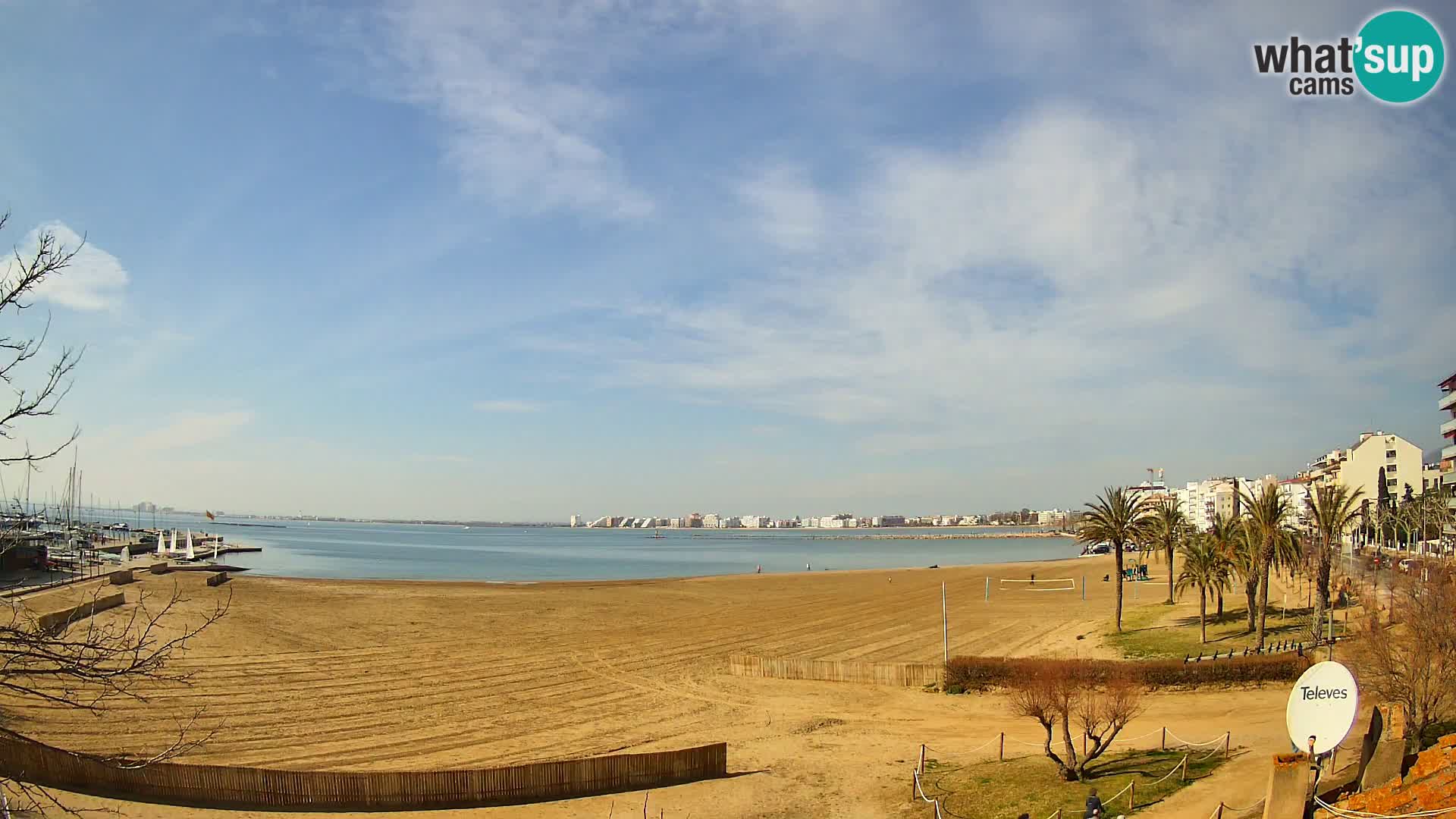 Webcam Strand La Perola | ROSES | Costa Brava