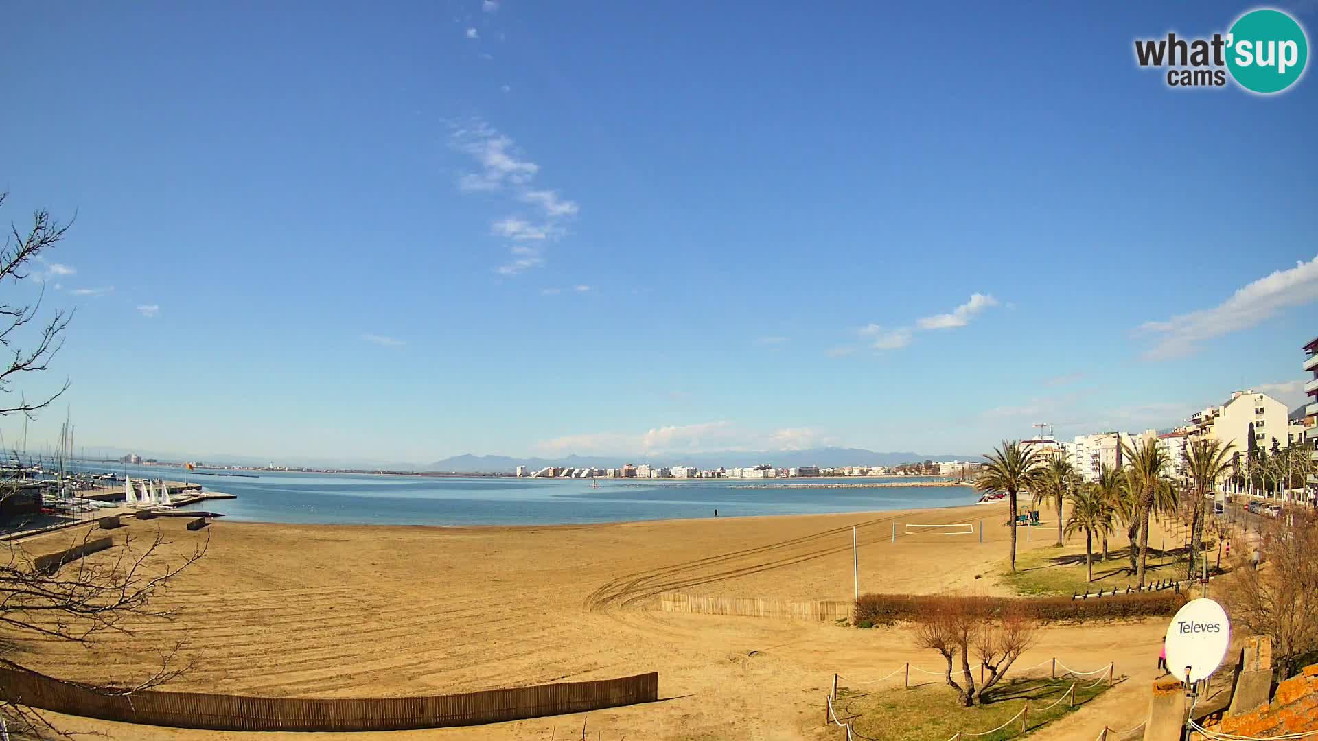 Webcam Strand La Perola | ROSES | Costa Brava