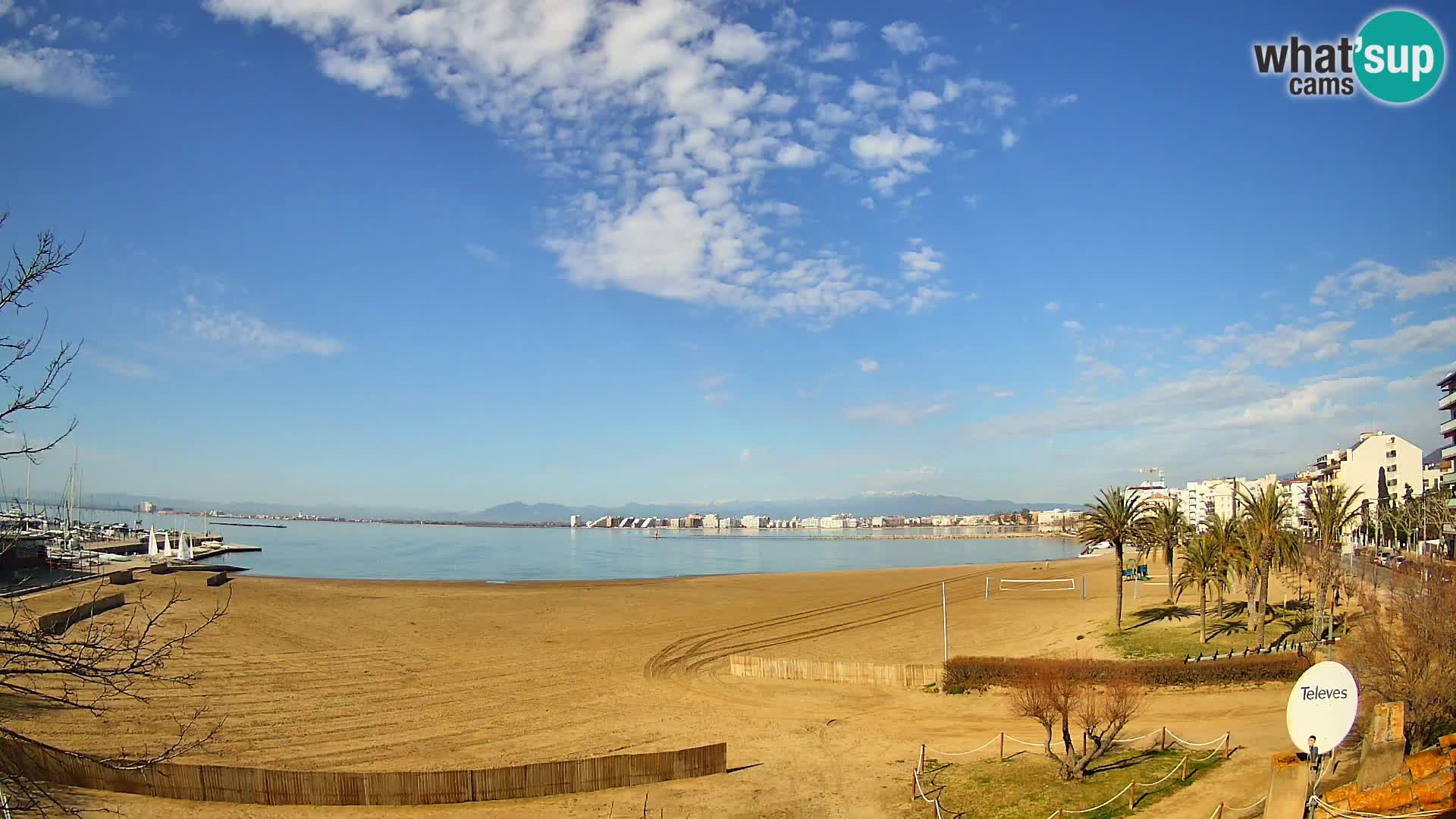 Webcam plage La Perola | ROSES | Costa Brava