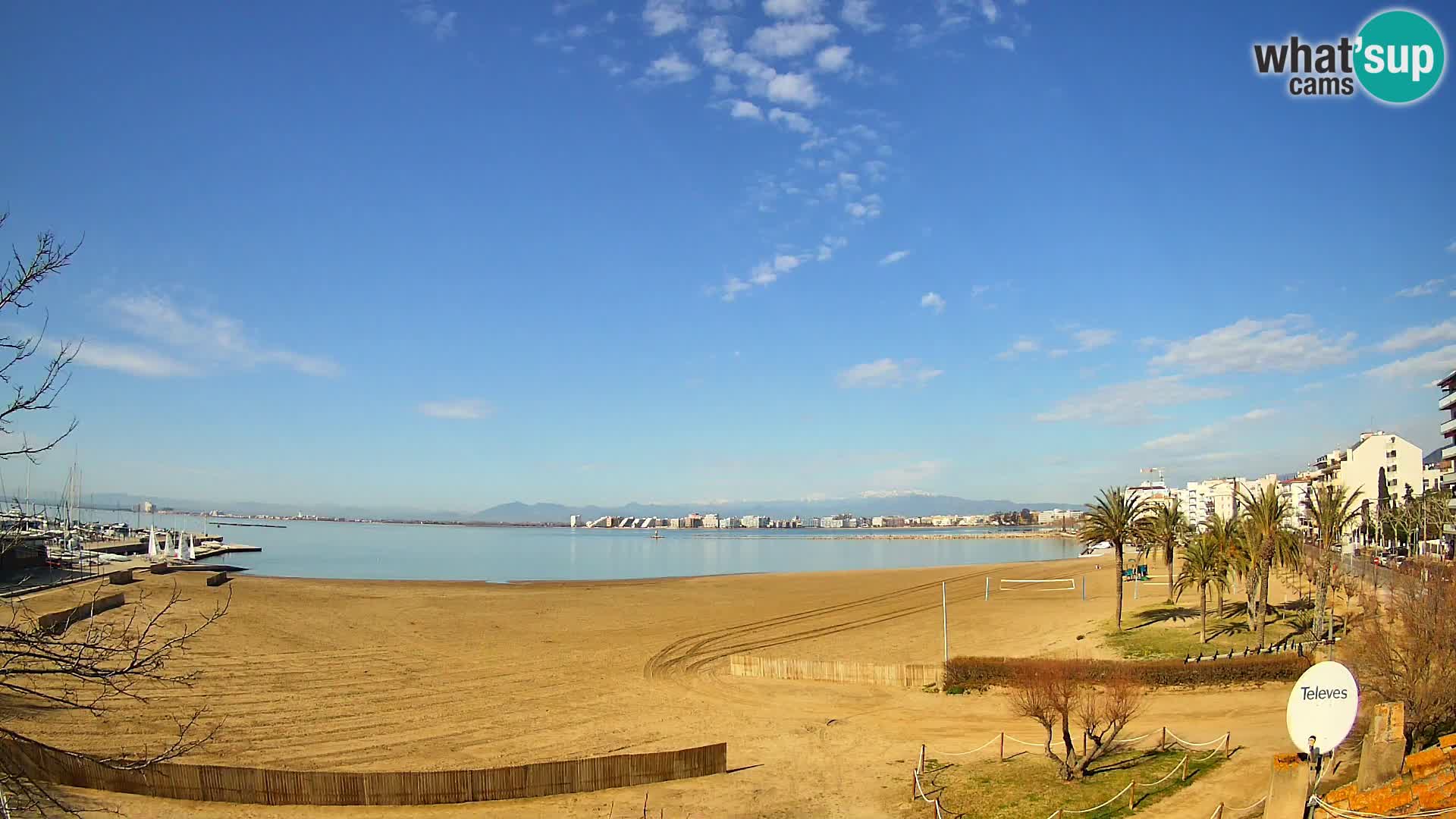 Webcam spiaggia La Perola | ROSES | Costa Brava