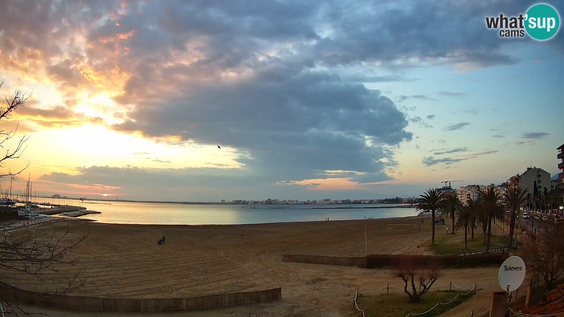 Webcam La Perola beach | ROSES | Costa Brava