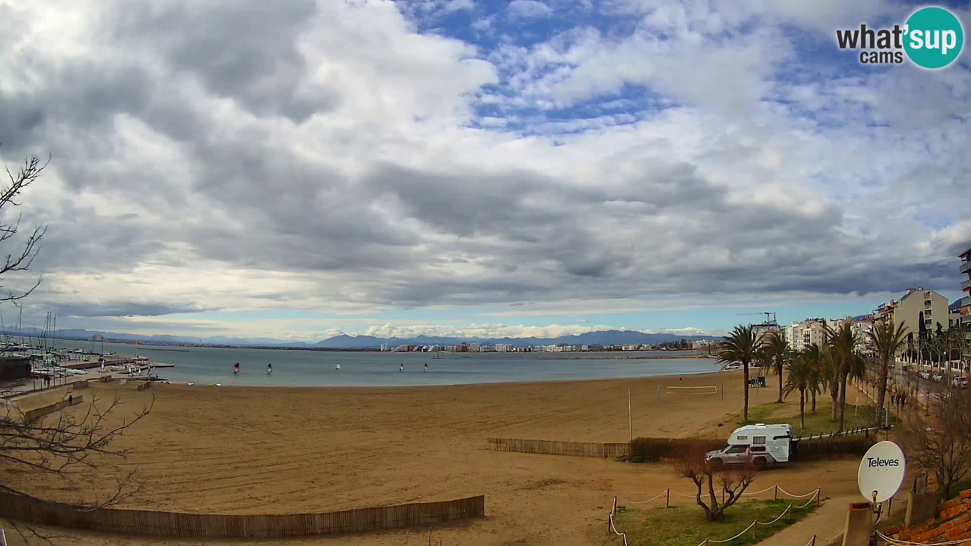 Webcam Strand La Perola | ROSES | Costa Brava