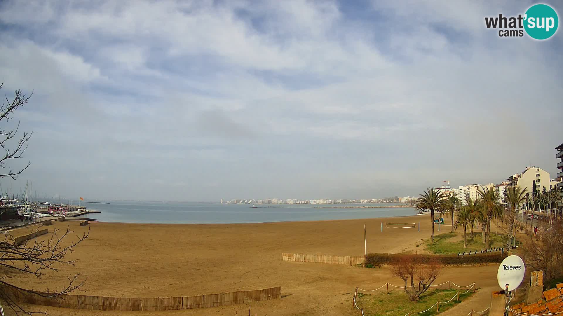 Webcam spiaggia La Perola | ROSES | Costa Brava