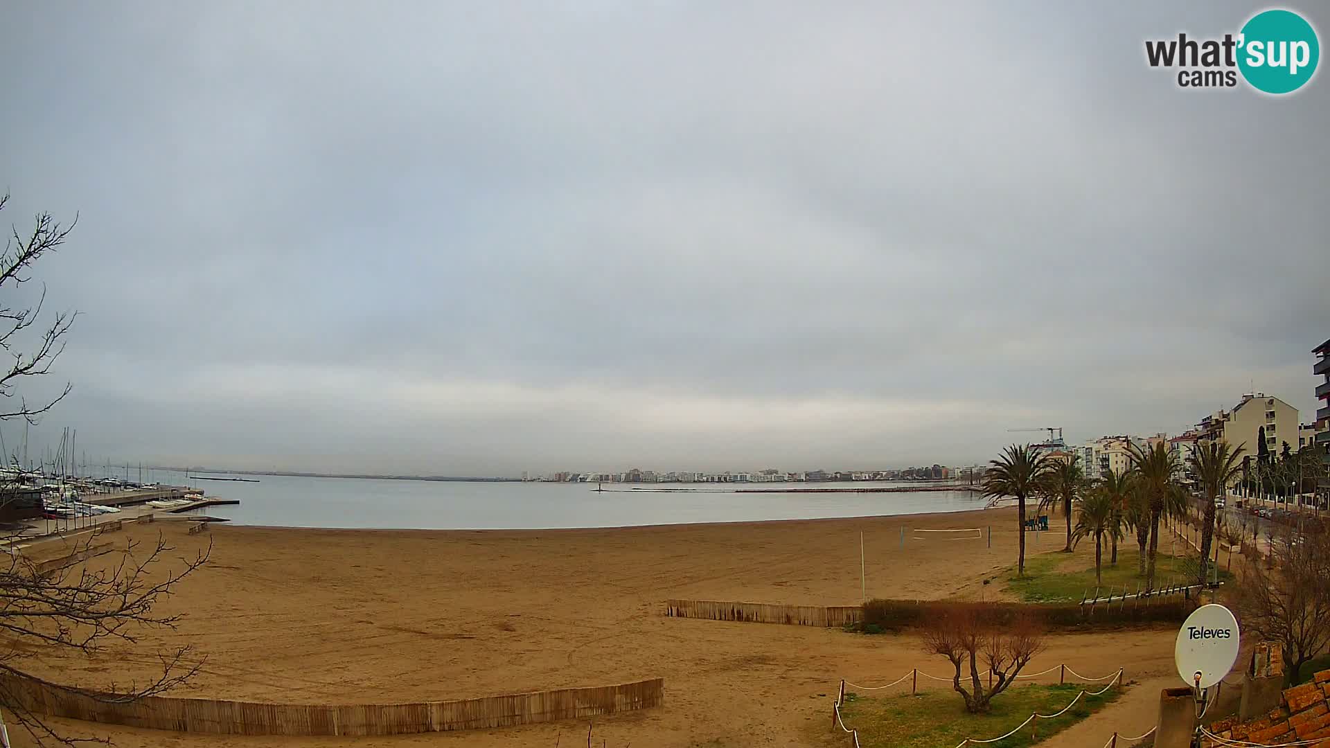 Webcam La Perola beach | ROSES | Costa Brava