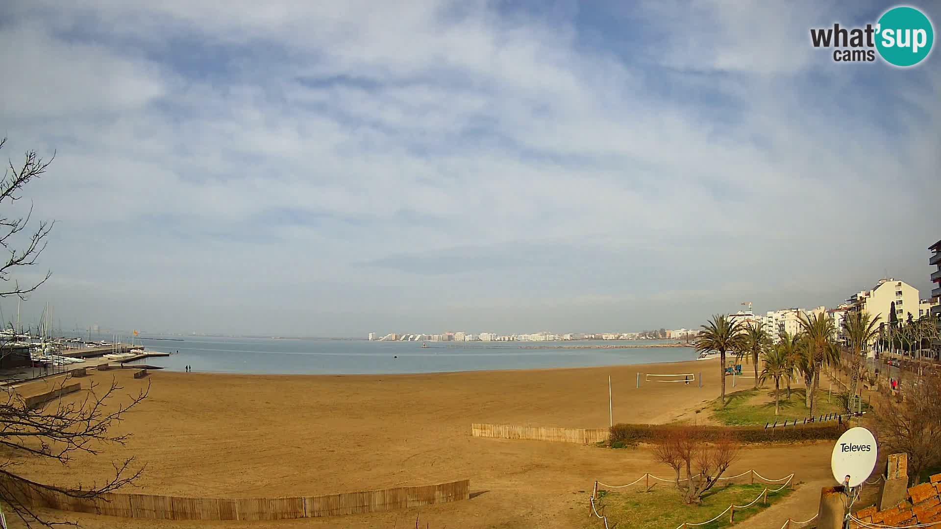 Webcam Strand La Perola | ROSES | Costa Brava