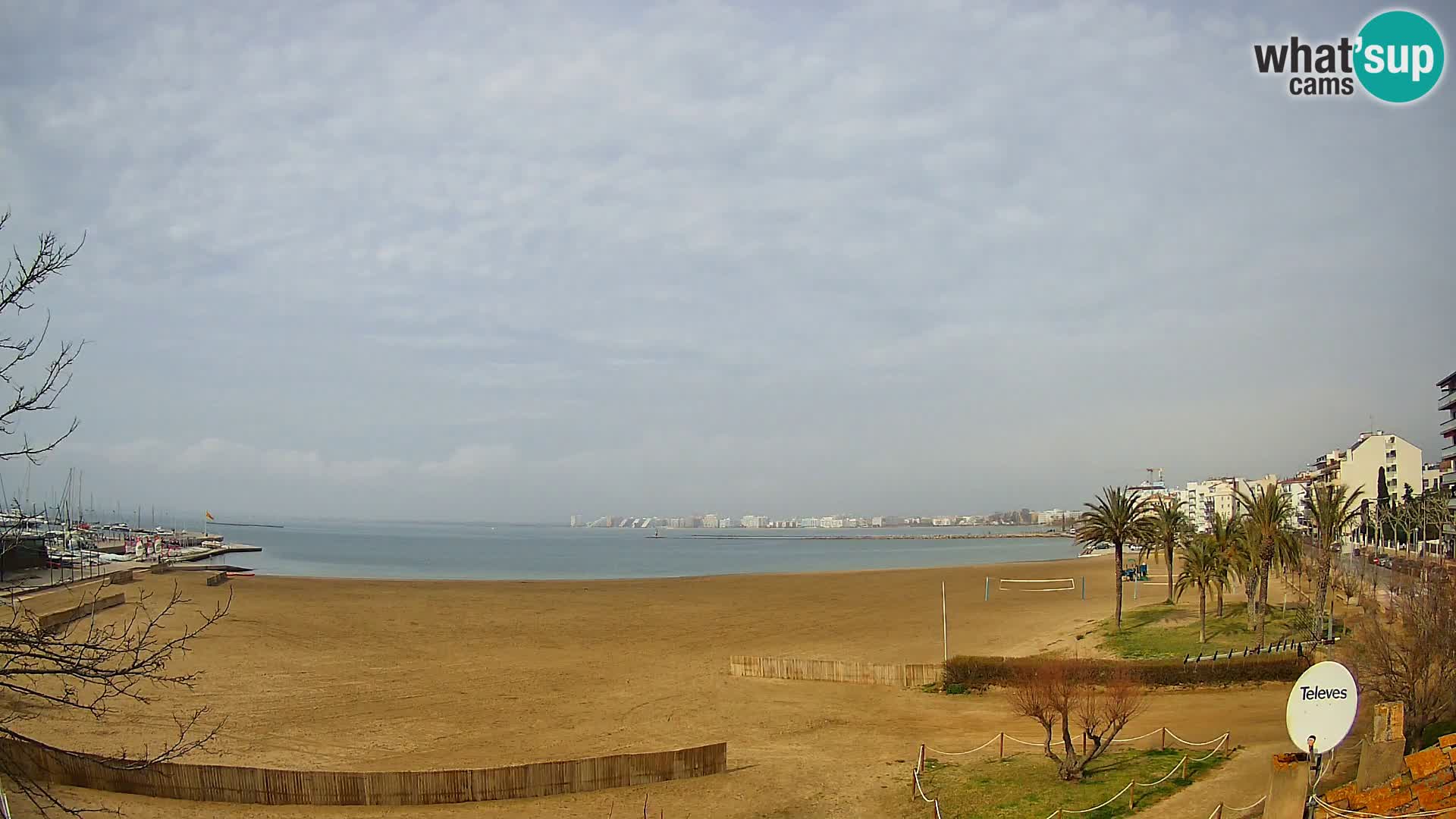 Webcam La Perola beach | ROSES | Costa Brava