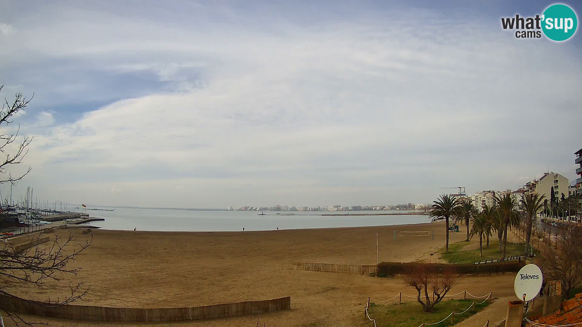 Webcam La Perola beach | ROSES | Costa Brava