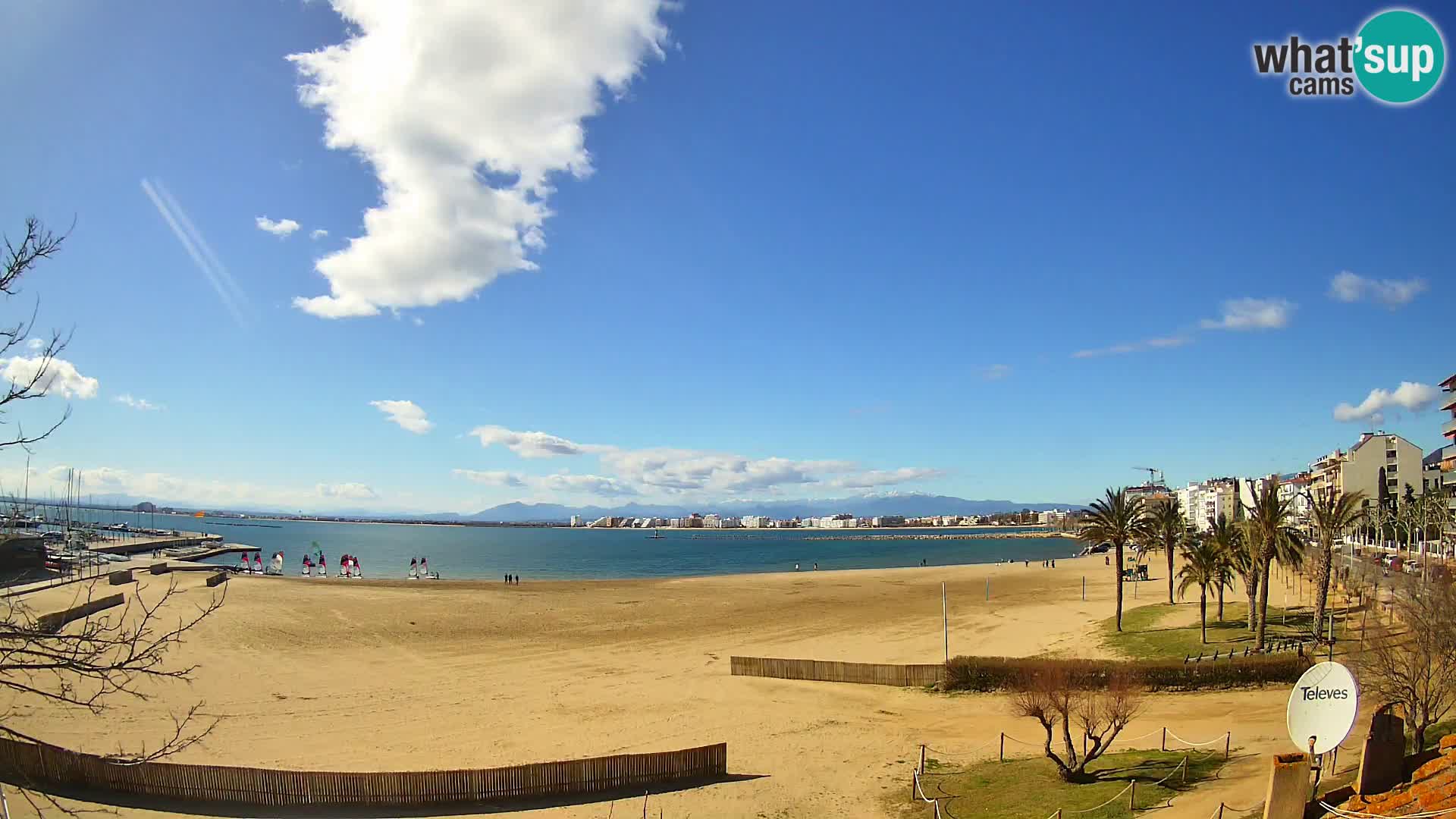 Kamera plaža La Perola | ROSES | Costa Brava