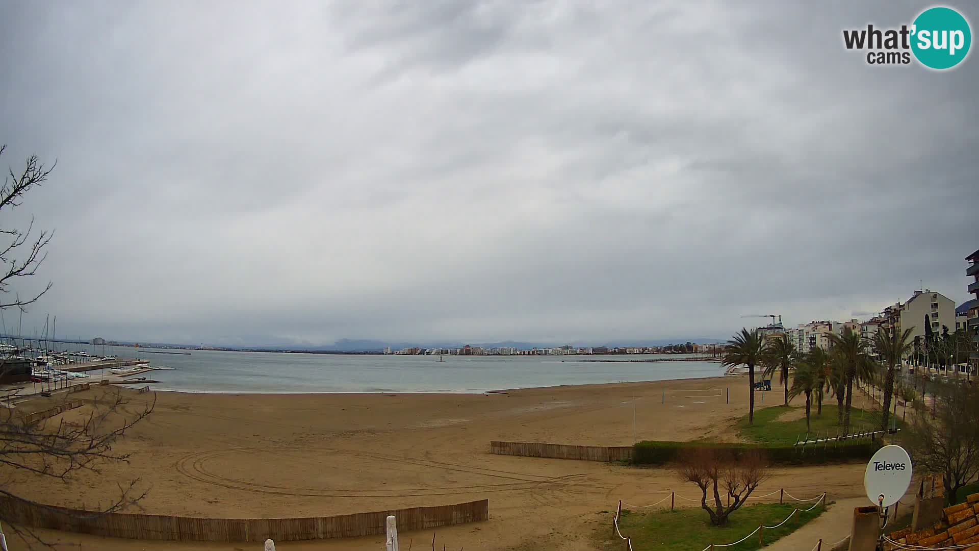 Web kamera plaža La Perola | ROSES | Costa Brava