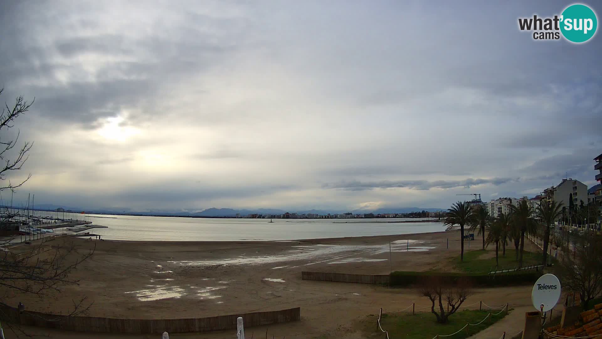 Webcam La Perola beach | ROSES | Costa Brava