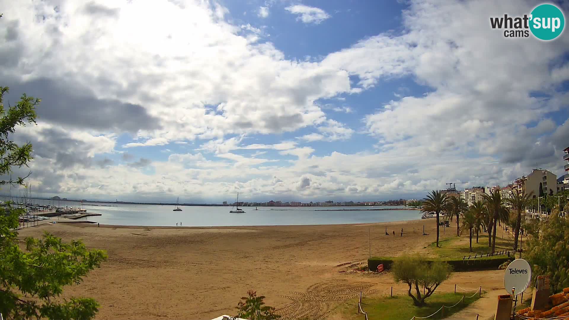 Webcam La Perola beach | ROSES | Costa Brava