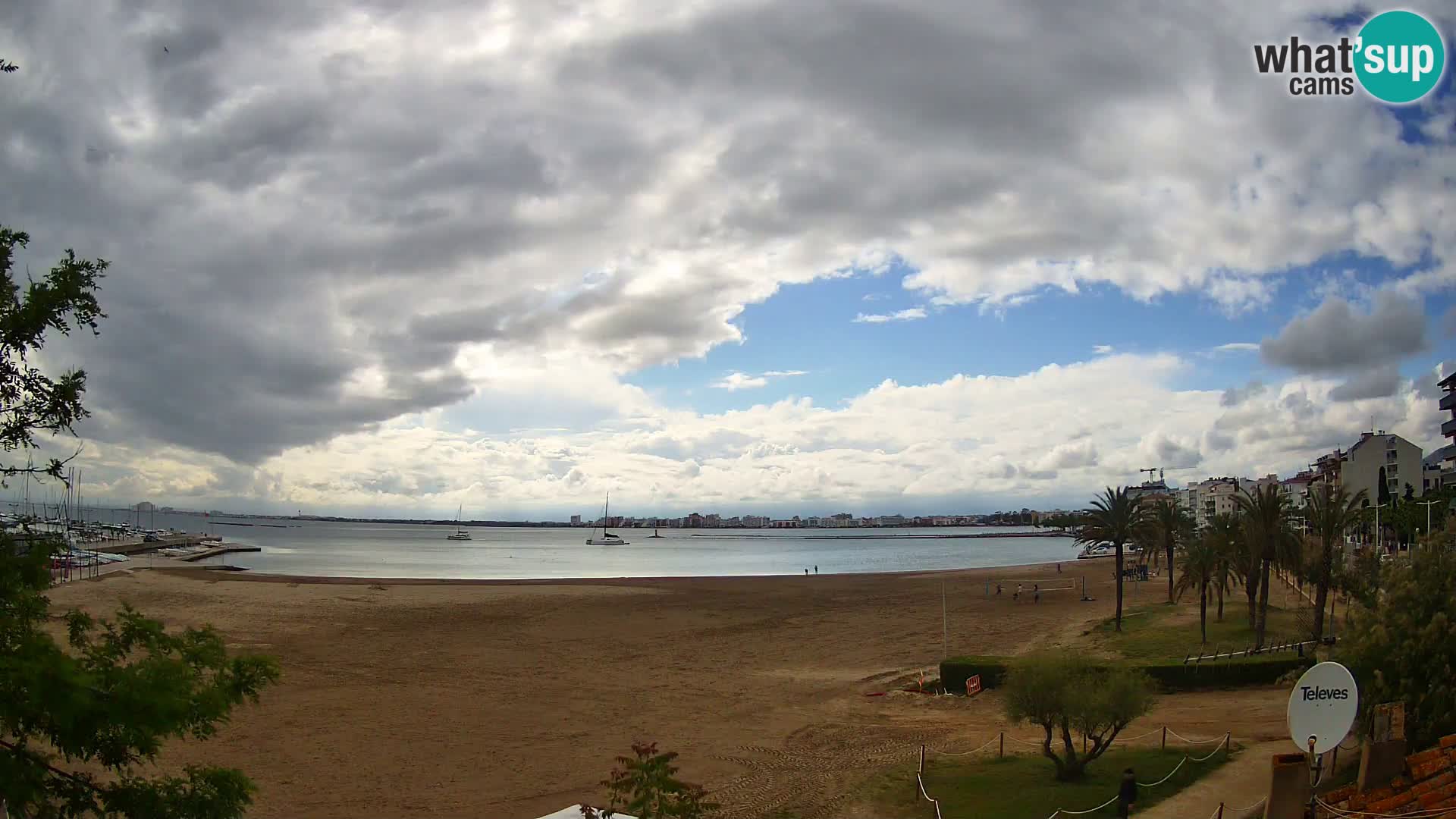 Kamera plaža La Perola | ROSES | Costa Brava