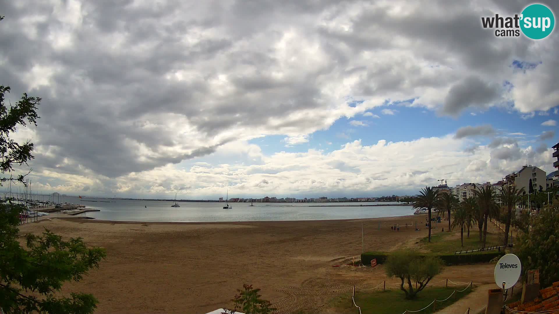 Webcam La Perola beach | ROSES | Costa Brava