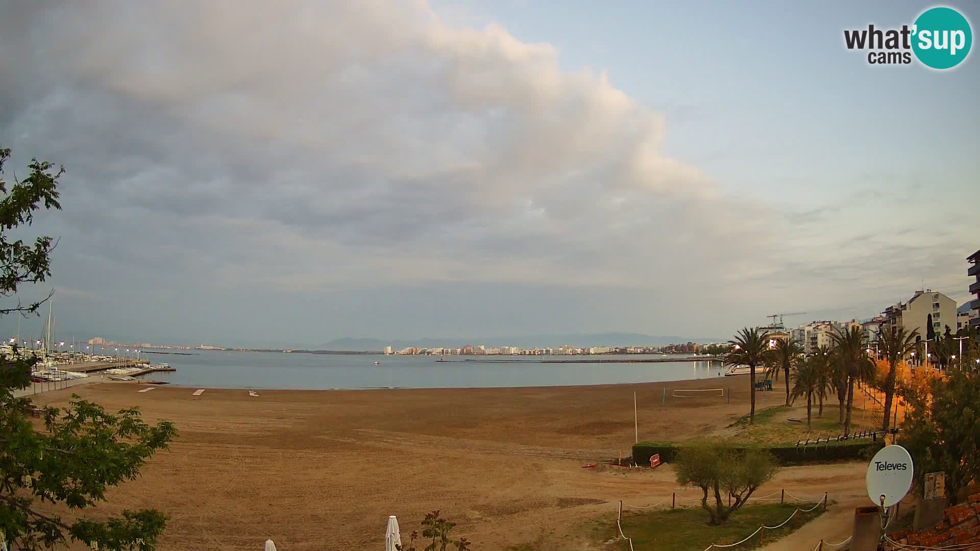 Webcam Strand La Perola | ROSES | Costa Brava