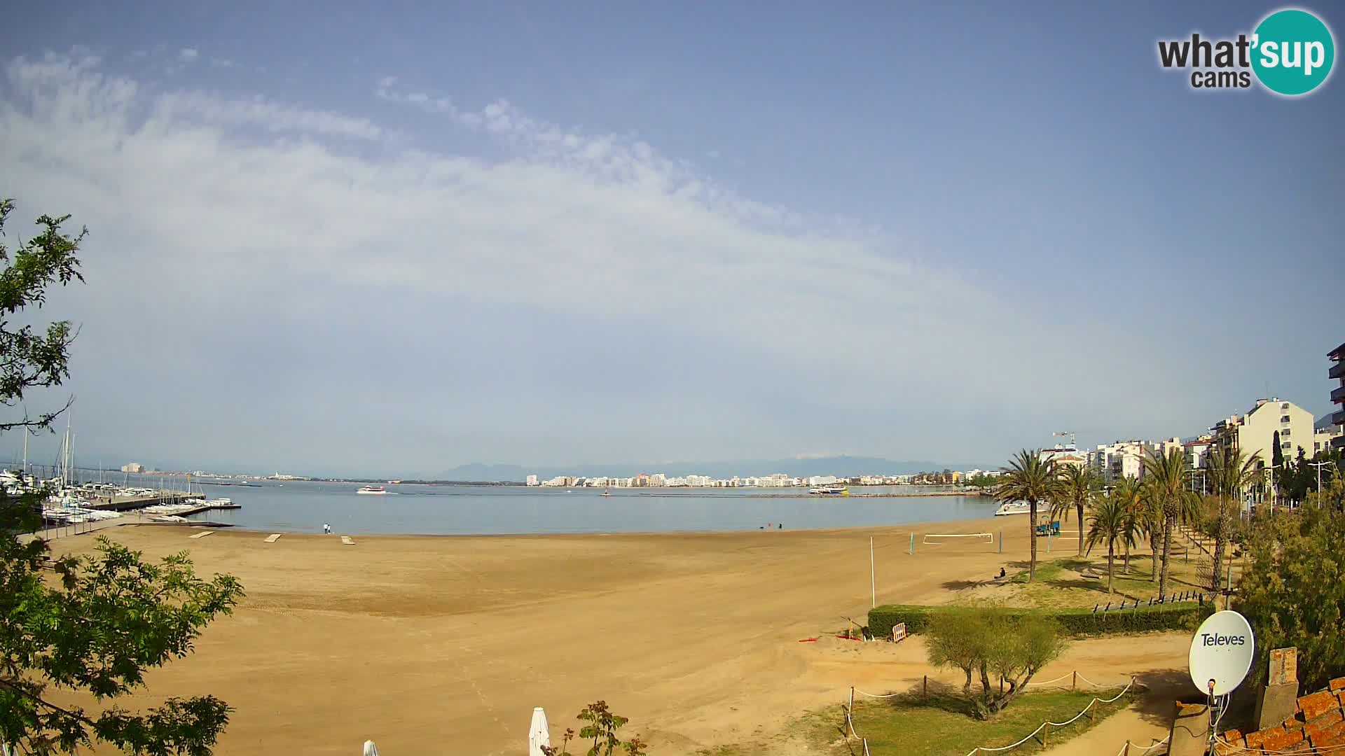 Webcam La Perola beach | ROSES | Costa Brava