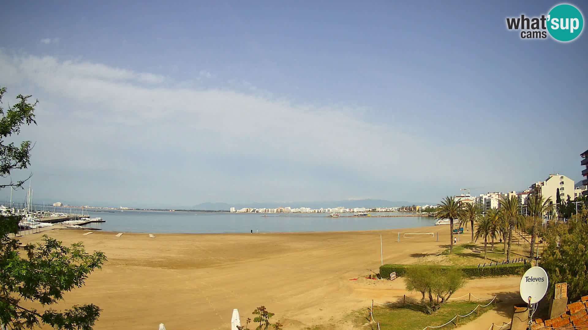 Webcam Strand La Perola | ROSES | Costa Brava
